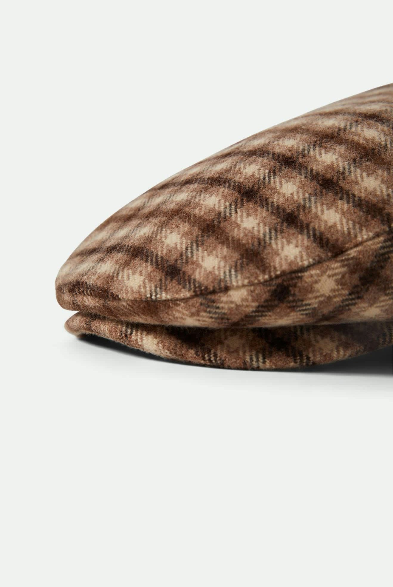 Unisex Hooligan Flat Cap in the color Sand/Brown - Additional Laydown image