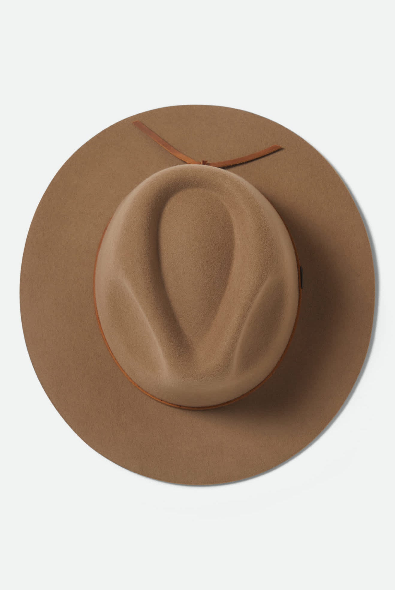 Unisex Wesley Fedora in the color Khaki - Additional Laydown image