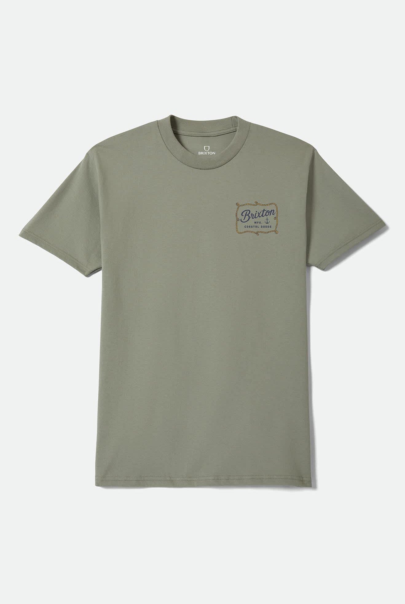 Men's Anchor Standard T-Shirt in the color Desert Sage - Front Product Laydown Image