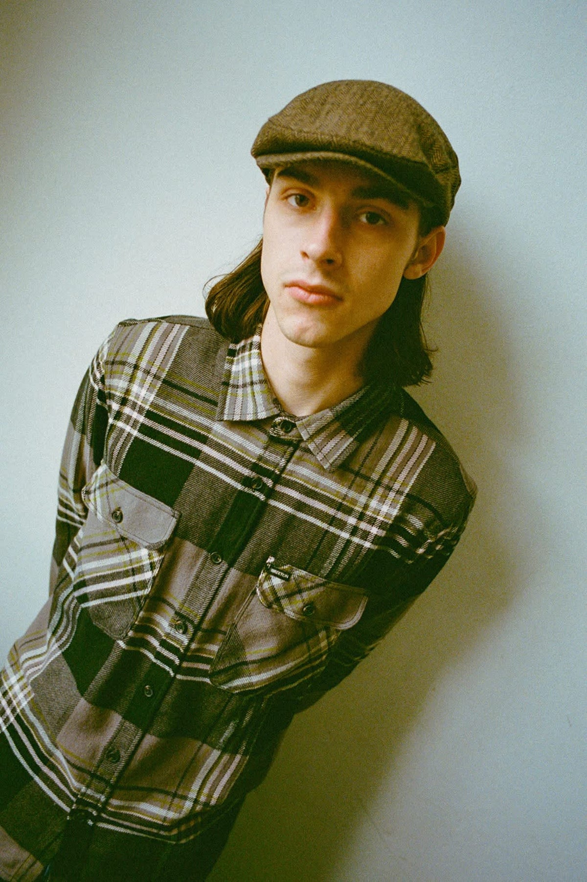 Unisex Hooligan Flat Cap in the color Brown/Khaki - Men's Lifestyle 2.0