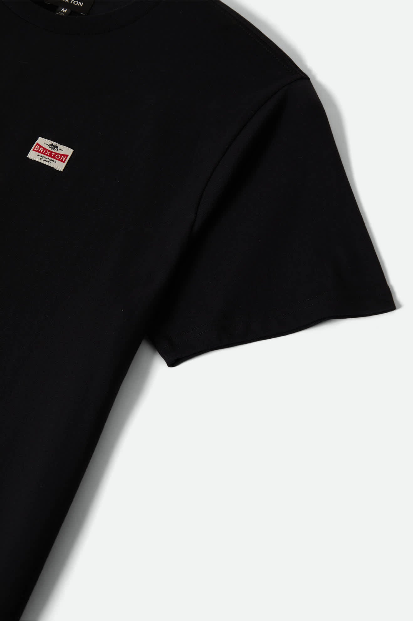 Men's Void S/S Standard T-Shirt in the color Black Worn Wash - Additional Laydown image
