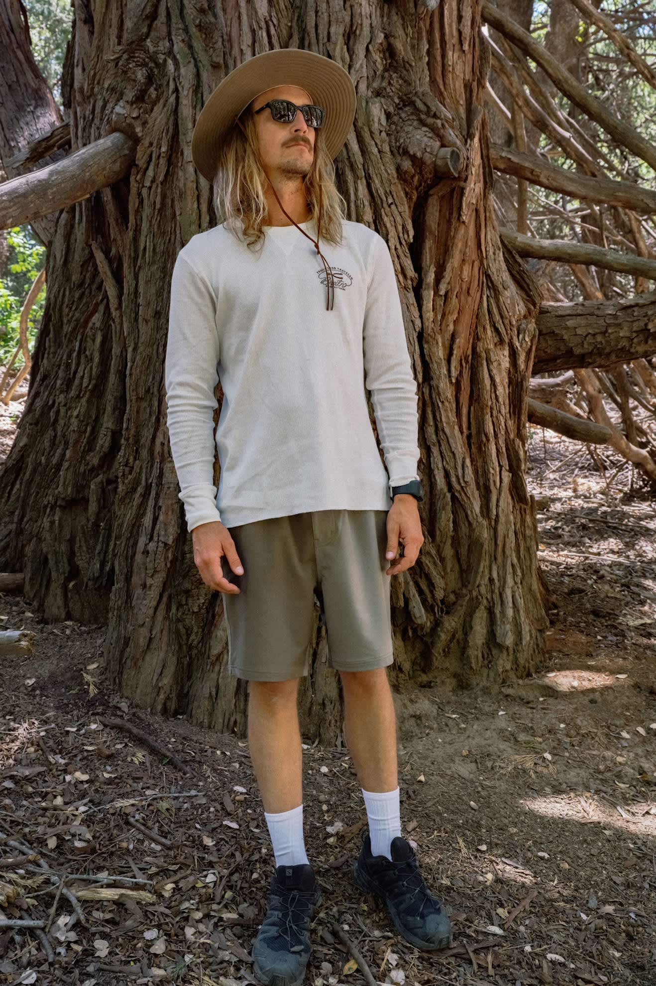 Unisex Beck Journey Canvas Hat in the color Khaki - Men's Lifestyle 3.0