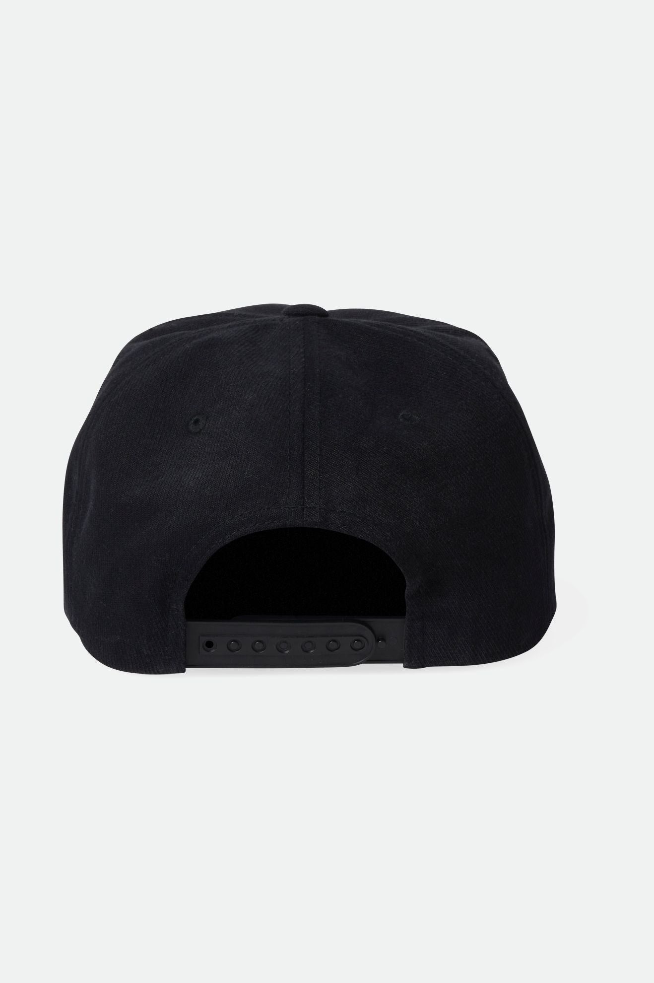 Brixton Men's Neighbor MP Snapback - Black Sol Wash | Back