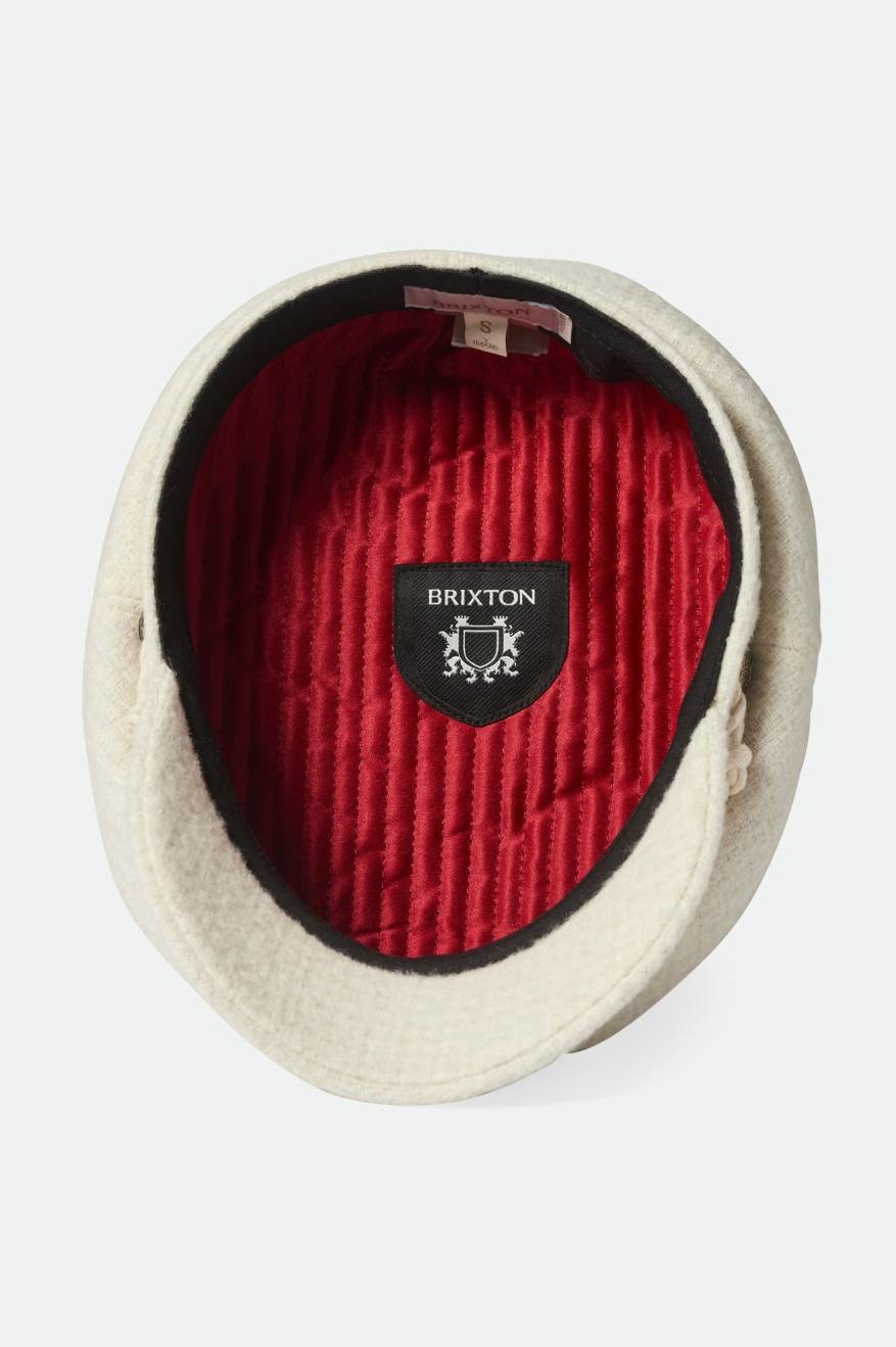 Brixton Women's Fiddler Fisherman Cap - Off White Boucle | Extra Shot