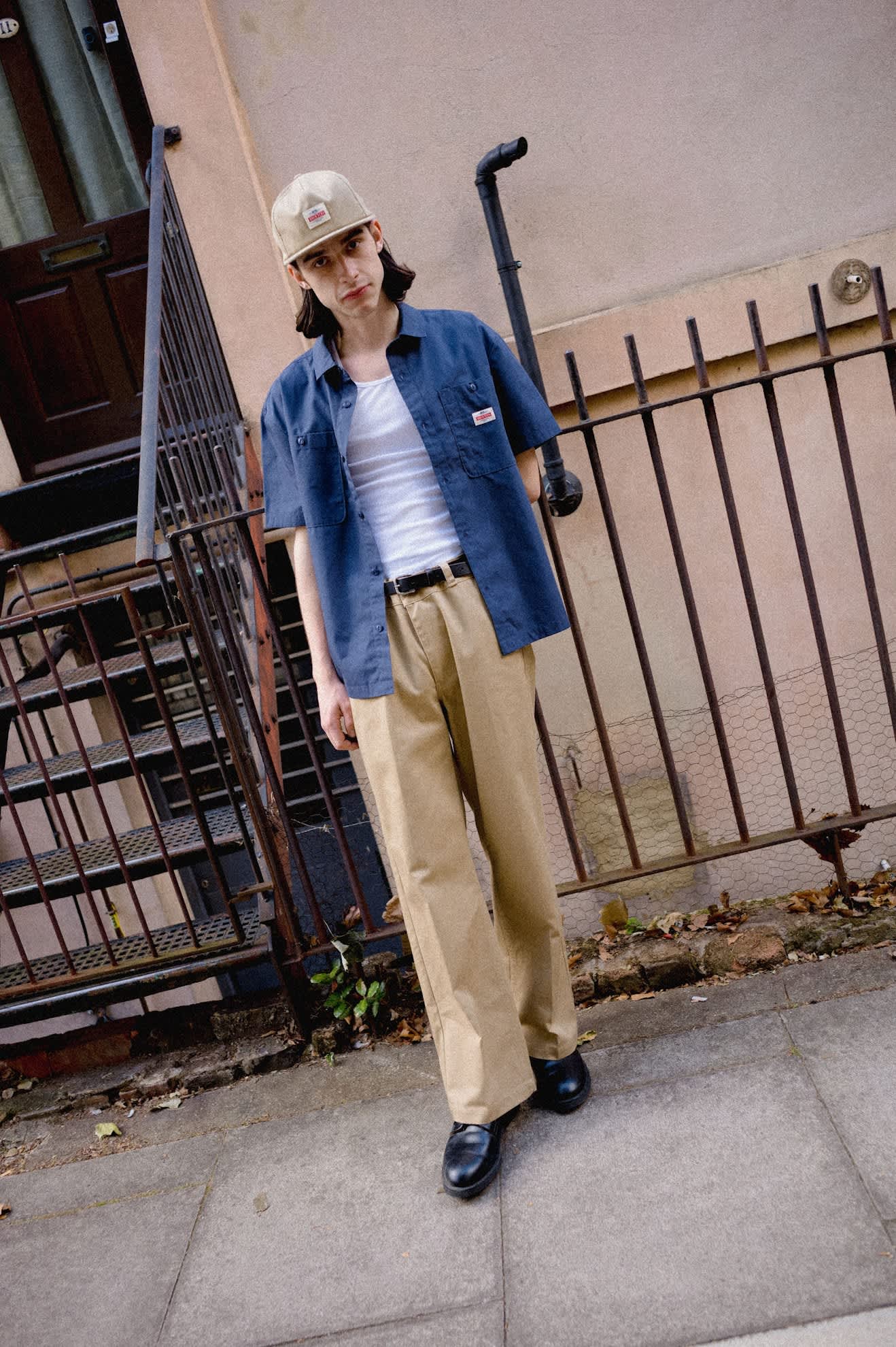 Unisex Trademark Adjustable Hat in the color British Khaki - Men's Lifestyle 2.0