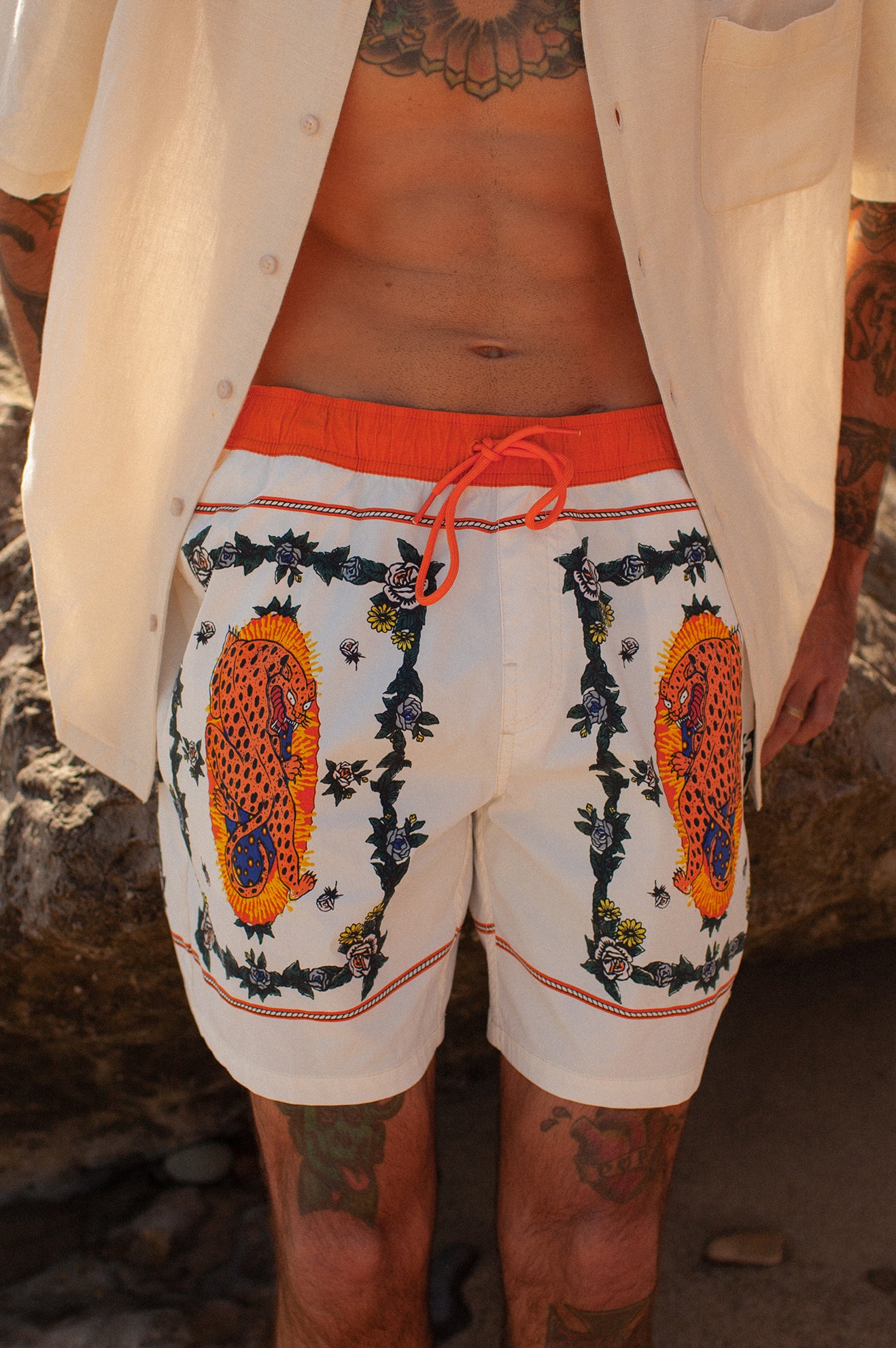 Men's Fit, Extra Shot | Voyage Hybrid Short 5" - Mexico City Jaguar