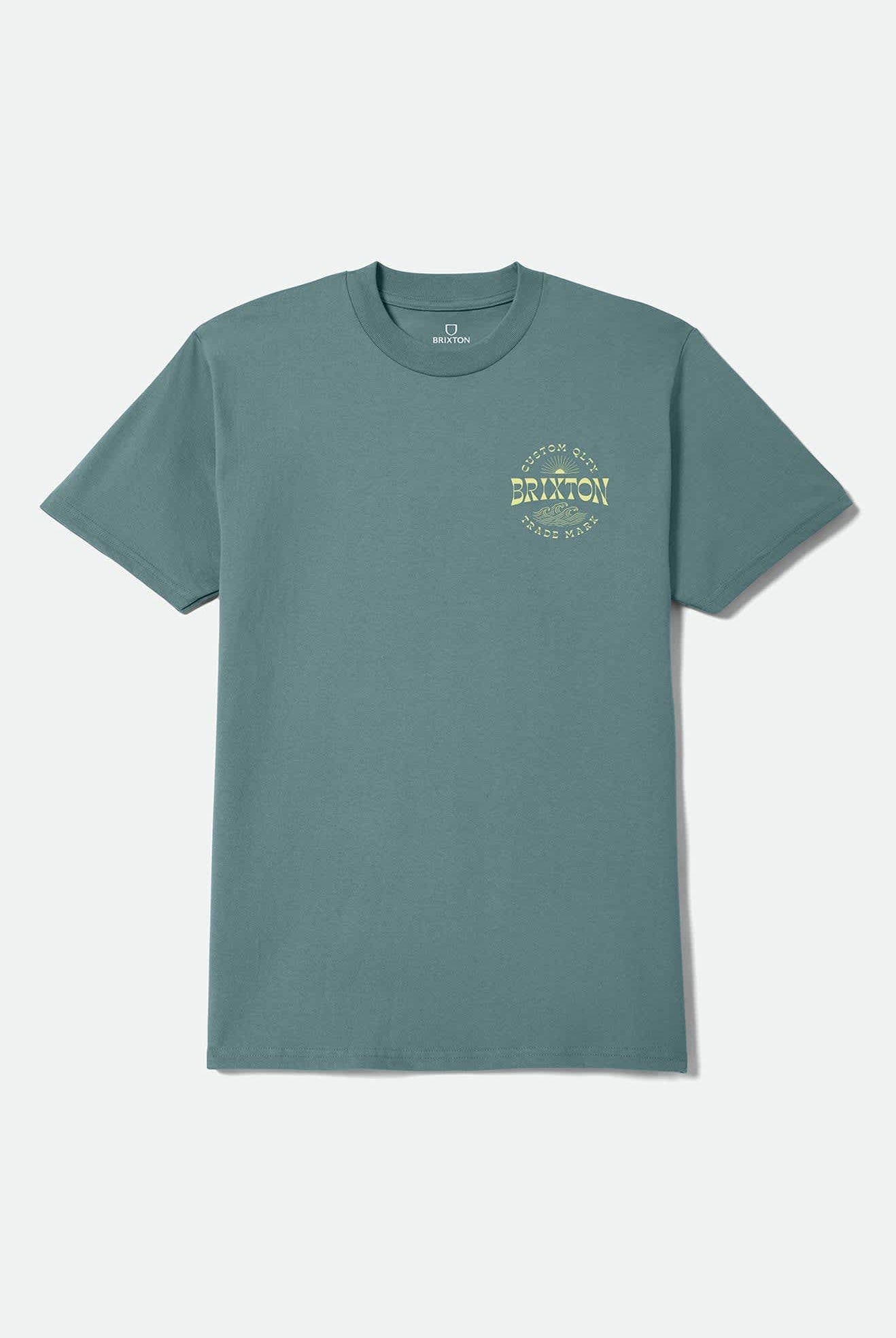 Men's Current Standard T-Shirt in the color Ocean Breeze - Front Product Laydown Image