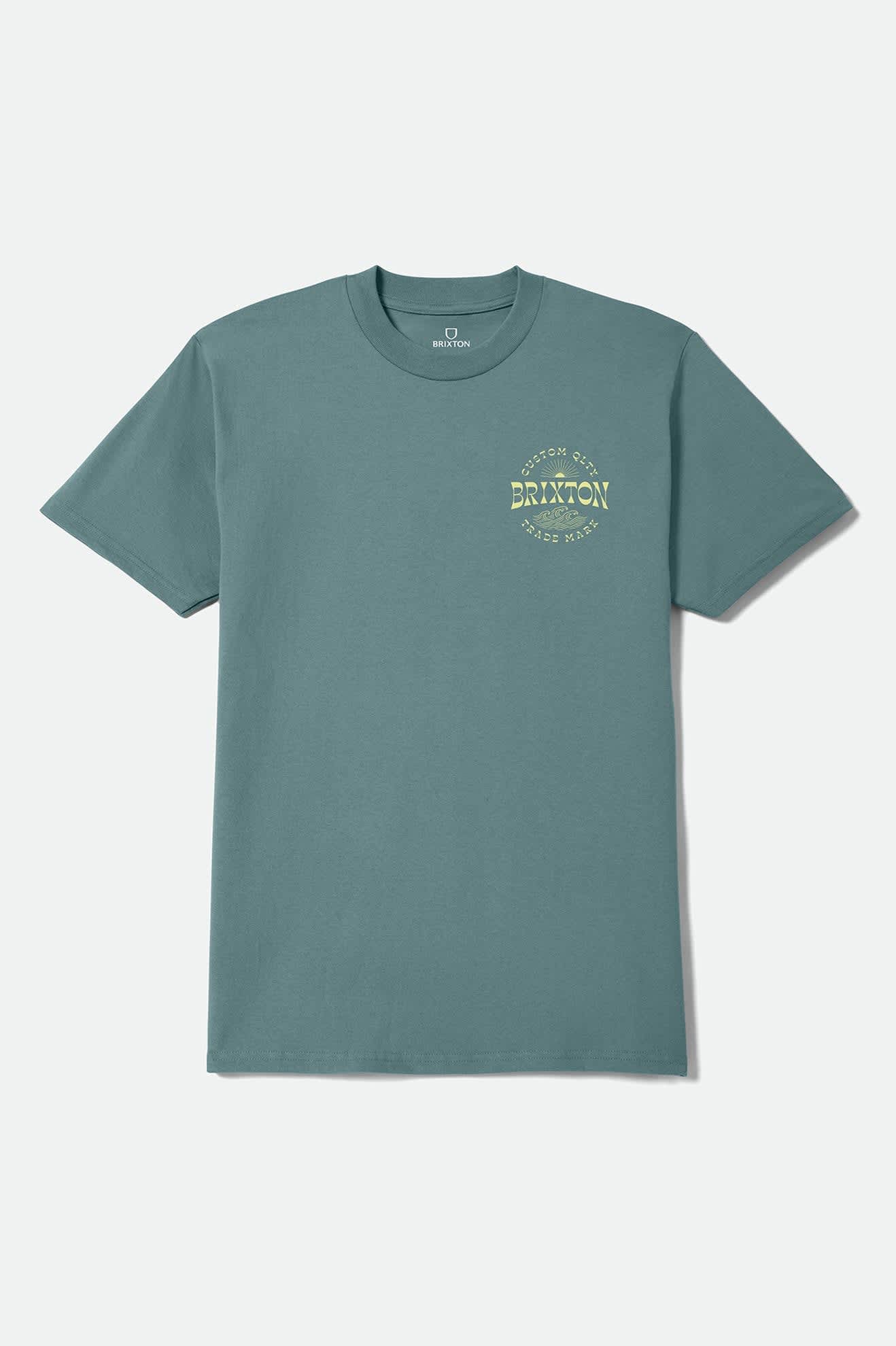 Men's Current Standard T-Shirt in the color Ocean Breeze - Front Product Laydown Image