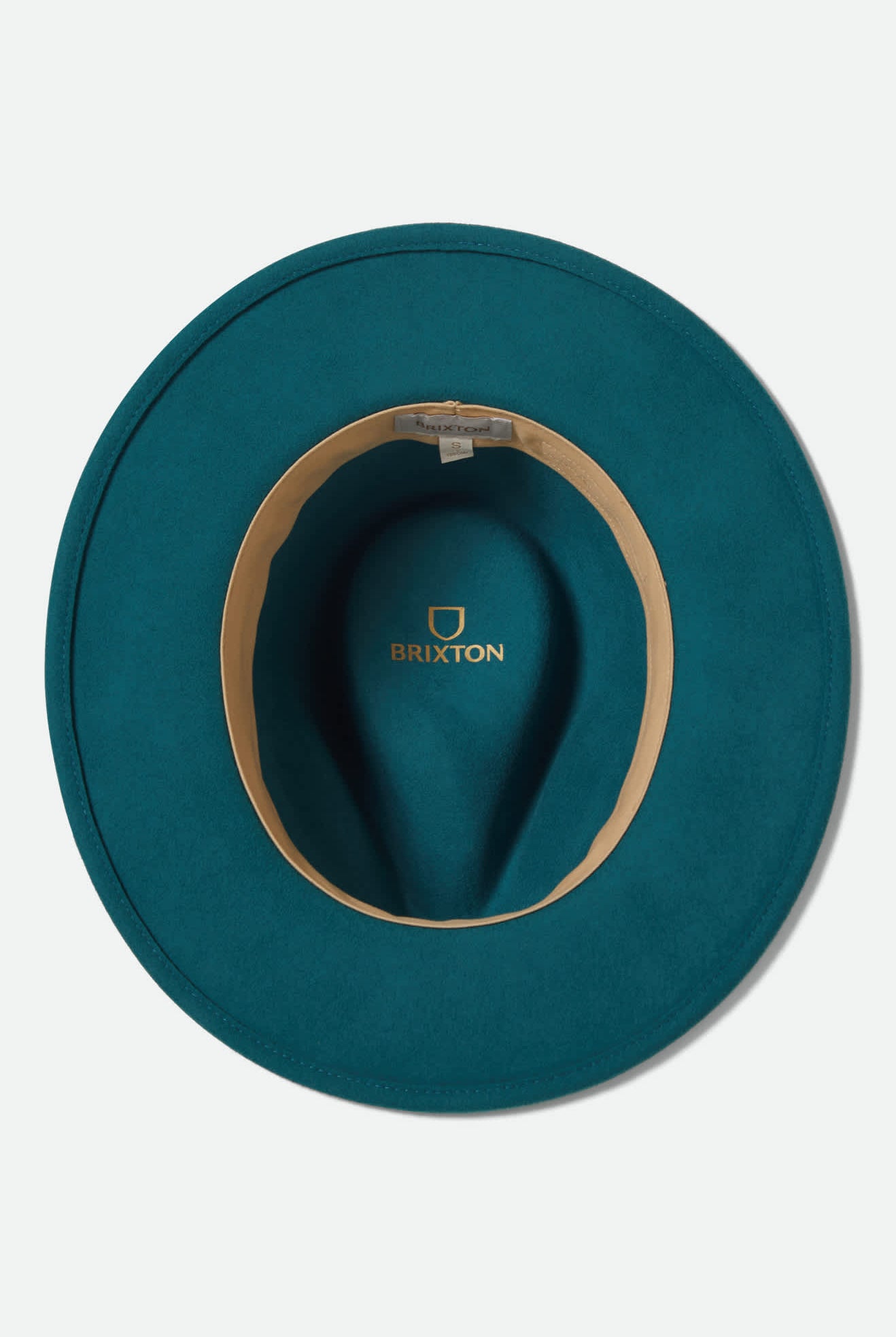 Unisex Messer Fedora in the color Transformative Teal - Additional Laydown image