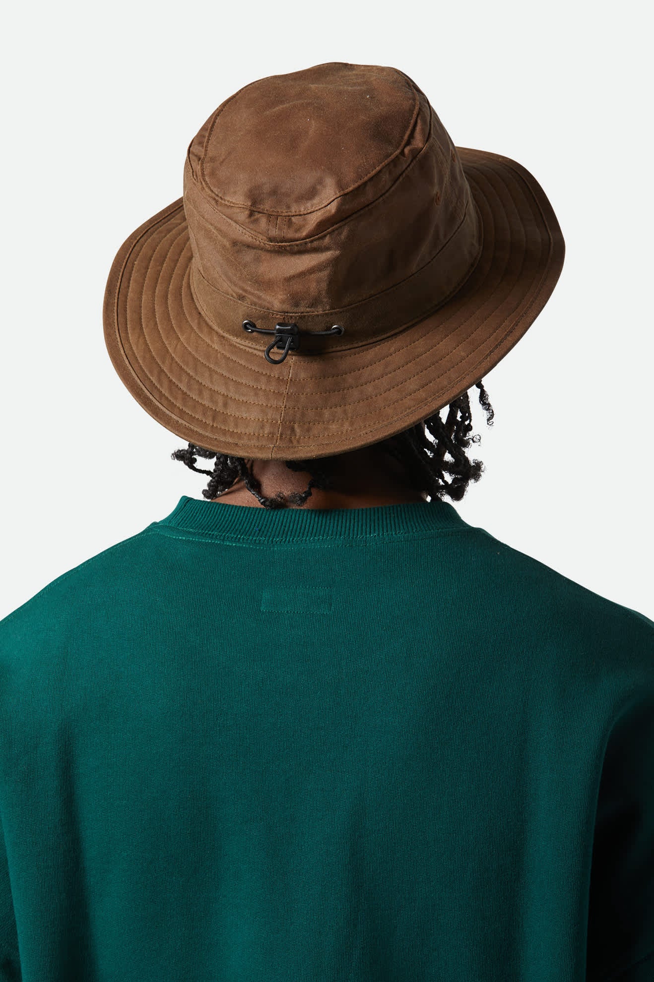 Unisex Dunes Safari WTHR GUARD™ Bucket Hat in the color Copper - Men's Back View