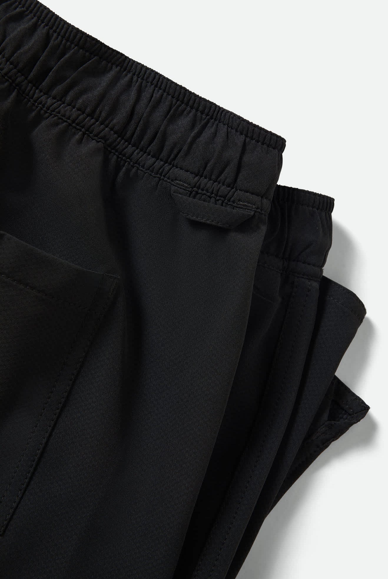 Men's Journey Active Short in the color Black - Additional Laydown image