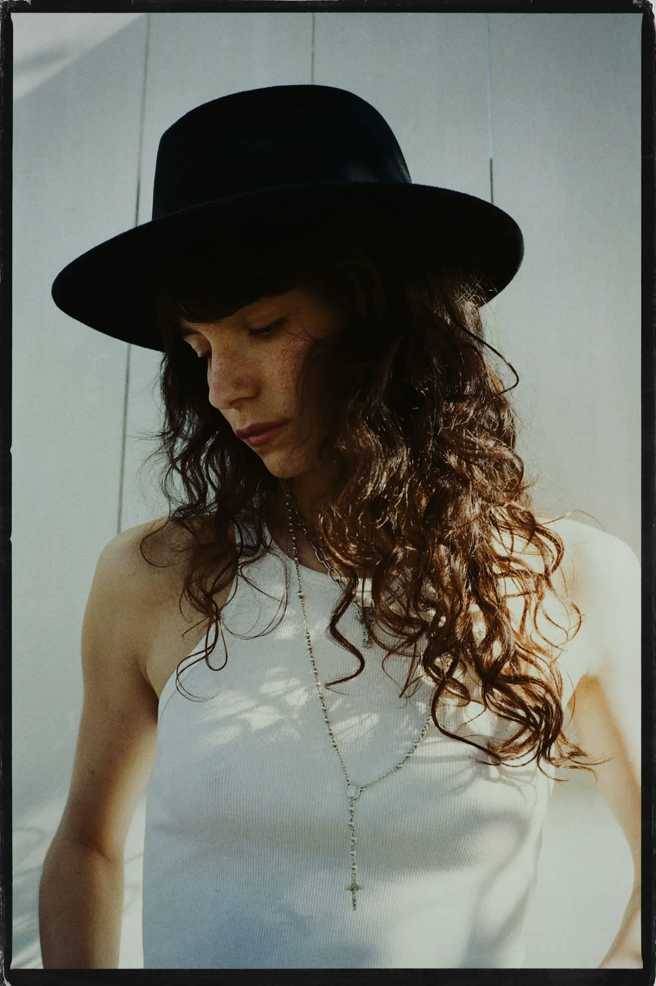 Unisex Messer Packable Fedora in the color Black/Black - Additional Fit image