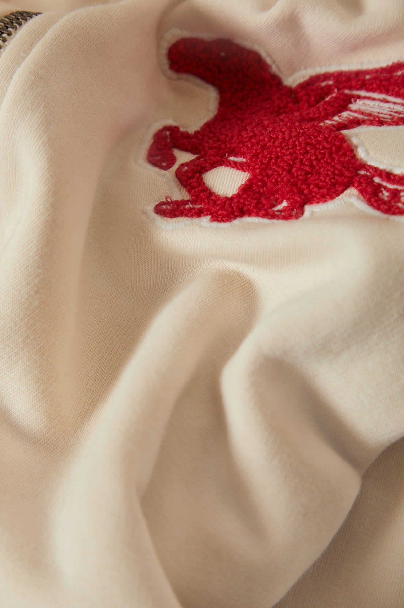 Women's Pegasus Zip Hood in the color Whitecap - Additional Laydown image