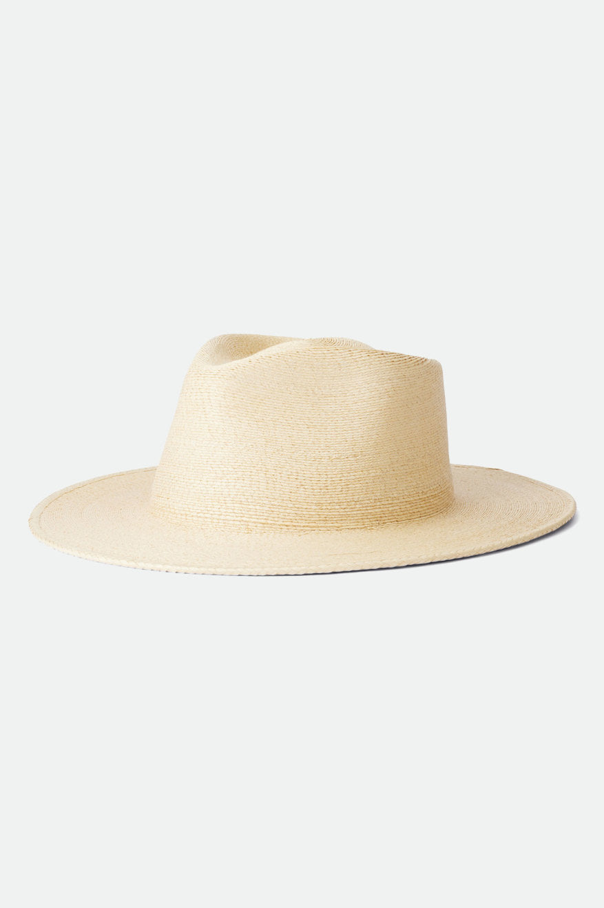 Brixton Women's Marcos Fedora Limited - Natural | Profile