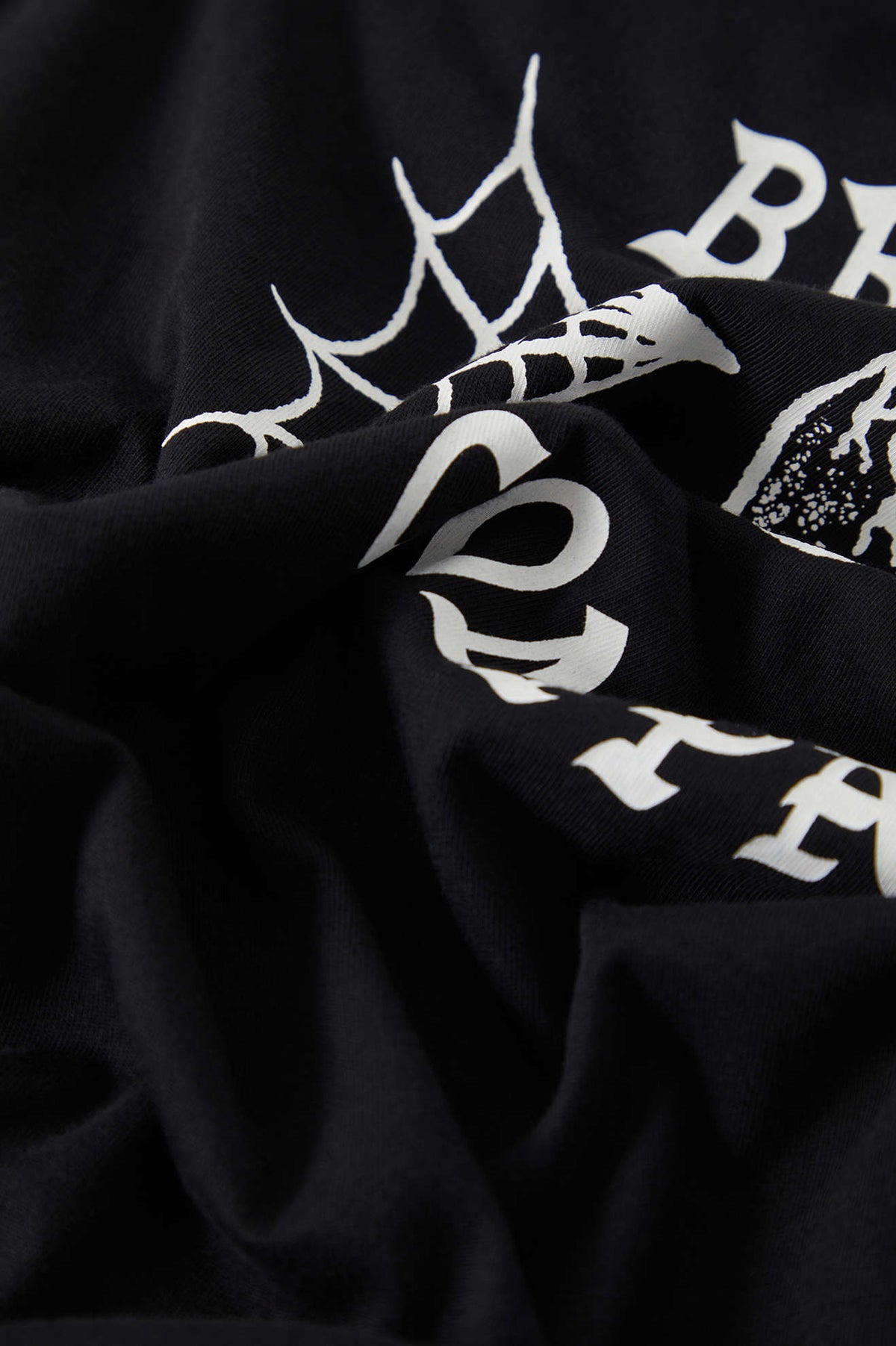 Men's Ogle Boxy T-Shirt in the color Black - Additional Laydown image