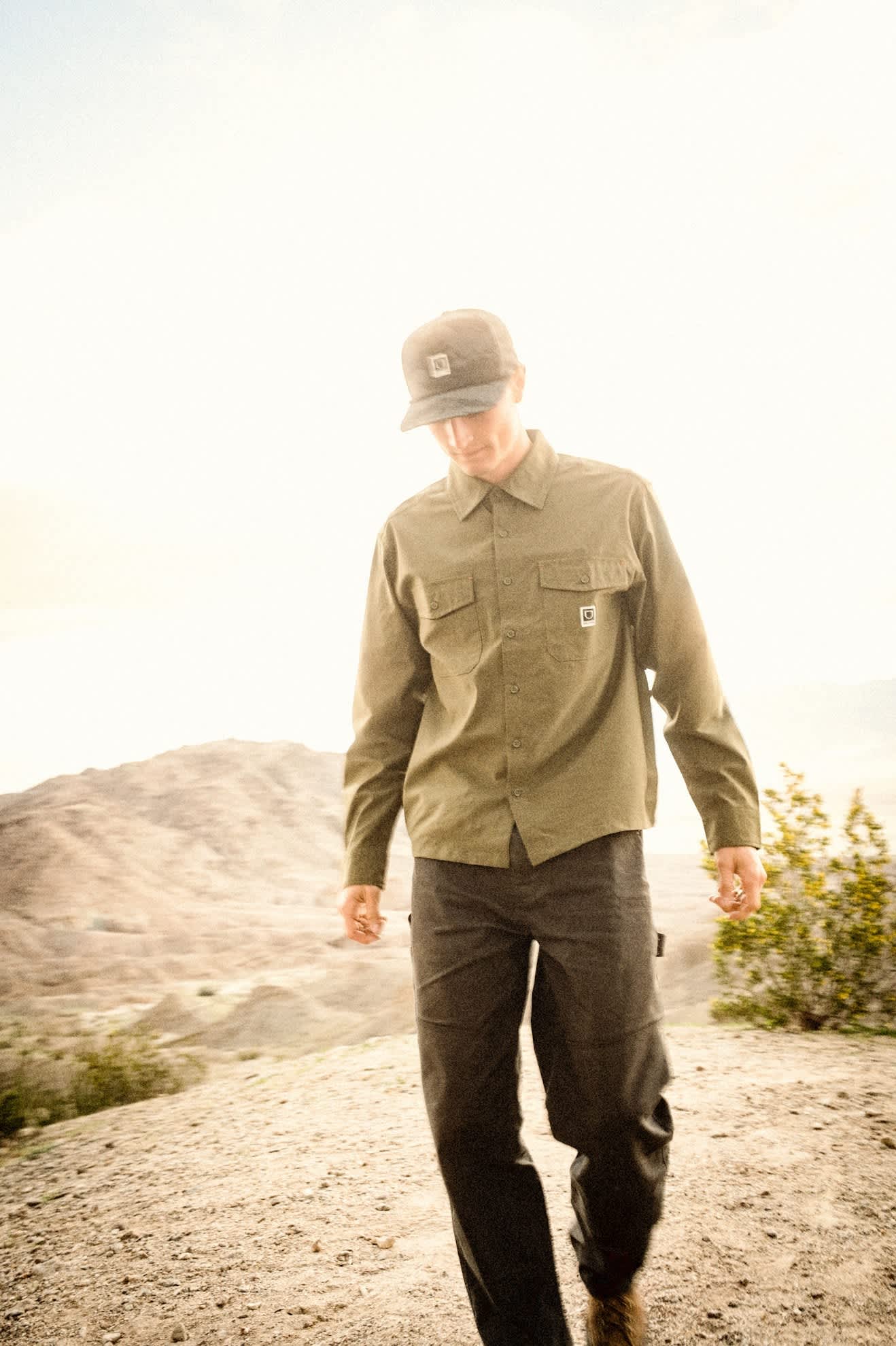 Unisex Journey Performance Snapback in the color Black Tiger Camo - Men's Lifestyle image