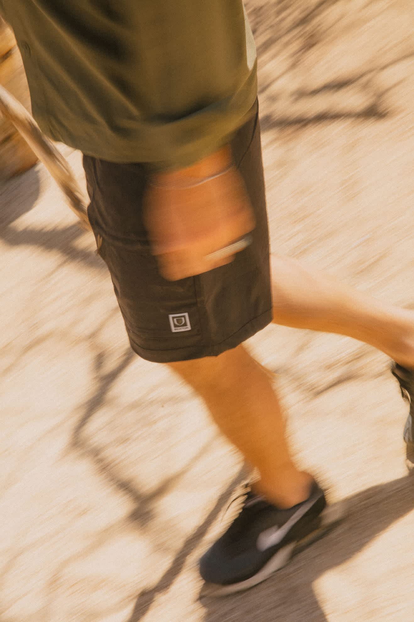Men's Journey Utility Short in the color Black - Men's Lifestyle image