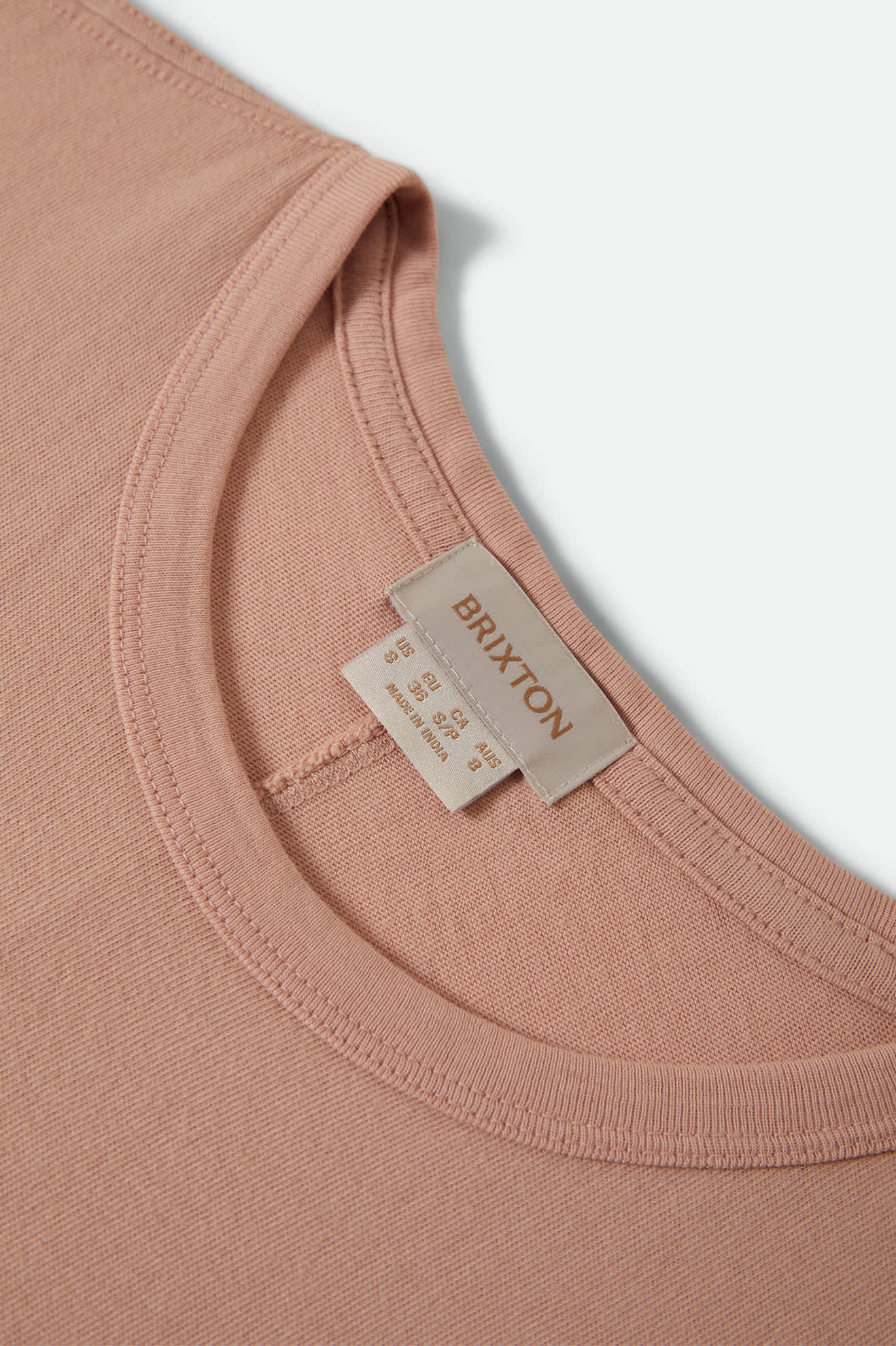 Women's Carefree Organic Garment Dye Muscle Tank in the color Silver Pink - Additional Laydown image