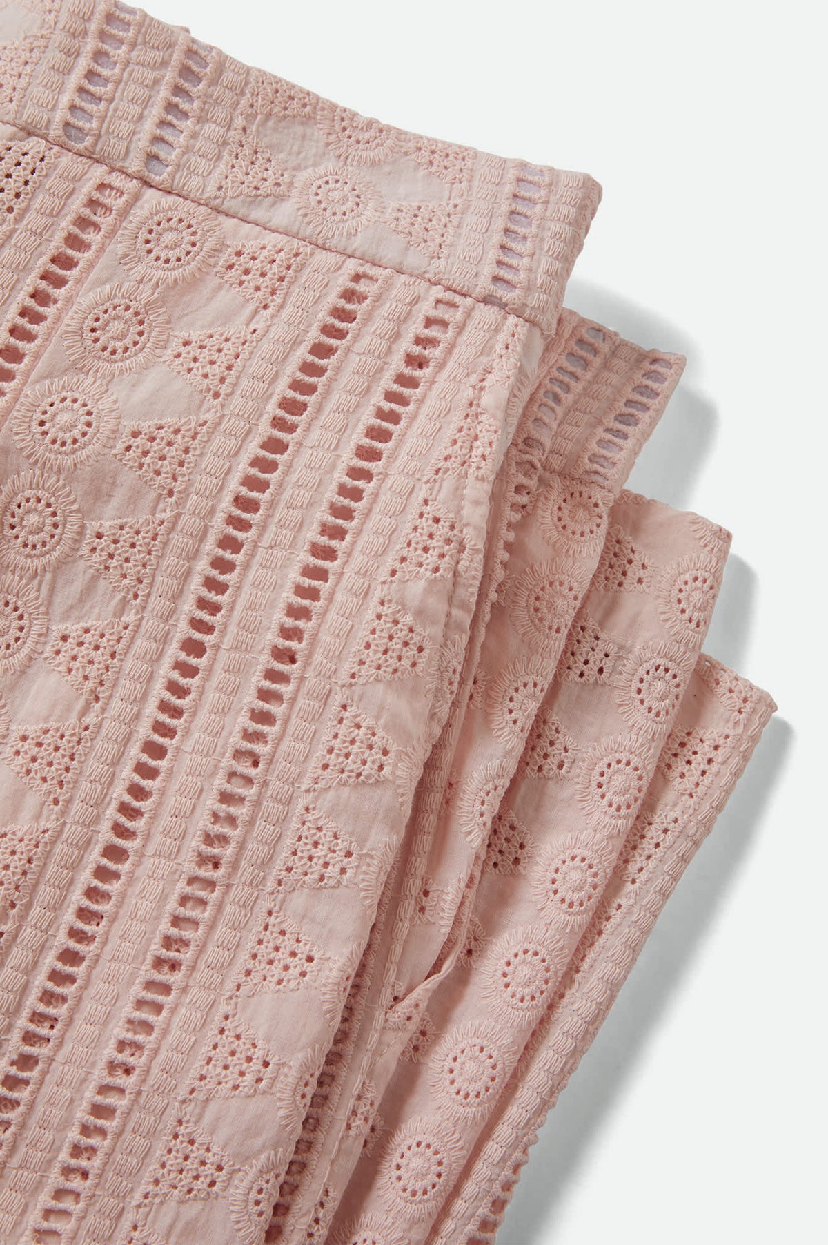Women's The Mercer Wide Leg Trouser Pant in the color Chalk Pink - Additional Laydown image