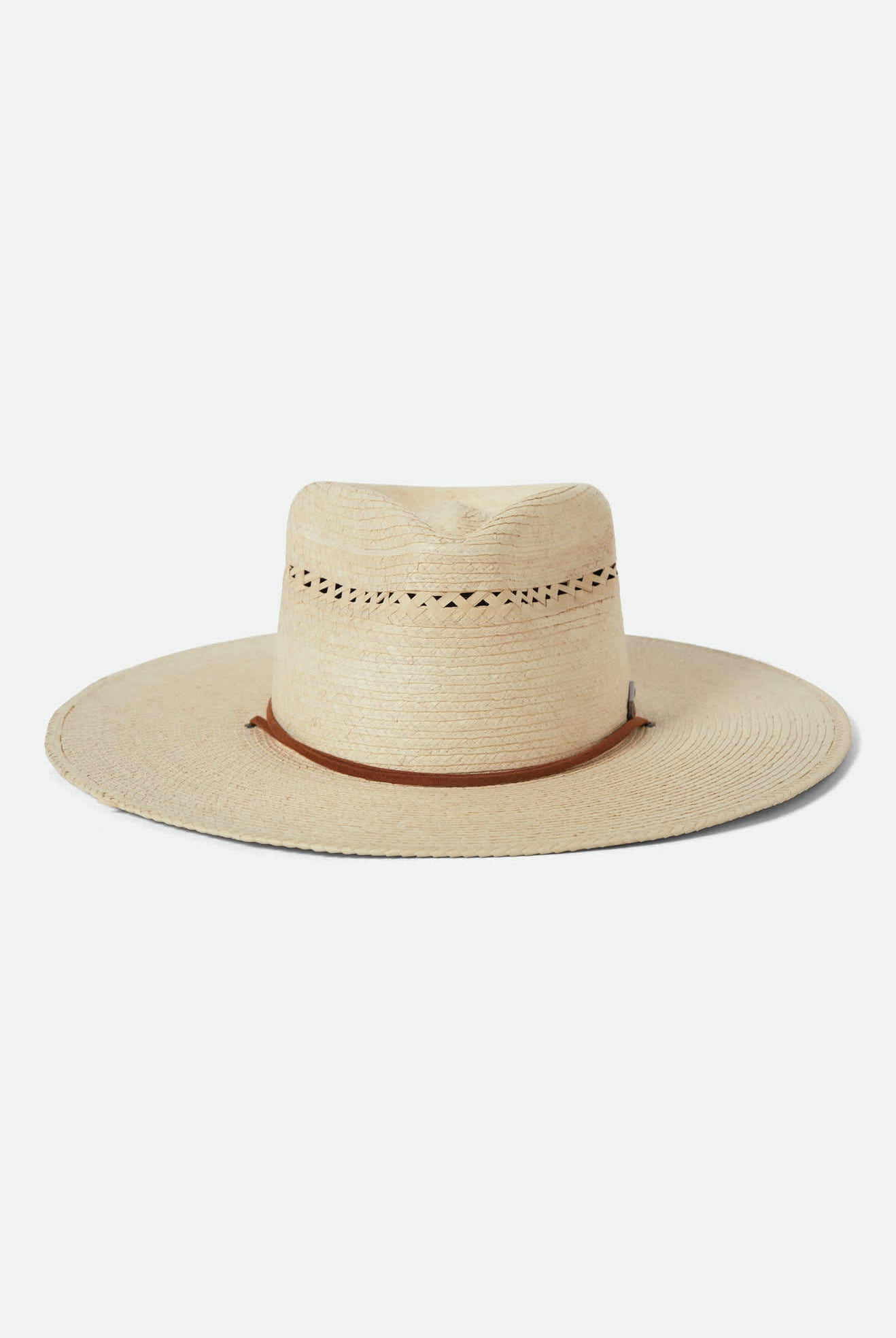 Unisex Beck Straw Rancher Hat in the color Natural - Additional Laydown image