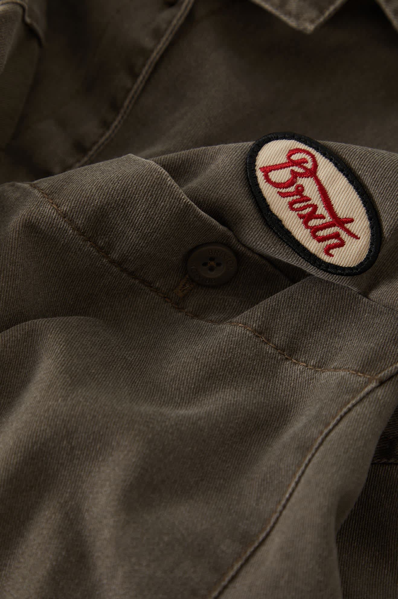Women's Utopia Overshirt in the color Walnut Brown - Additional Laydown image