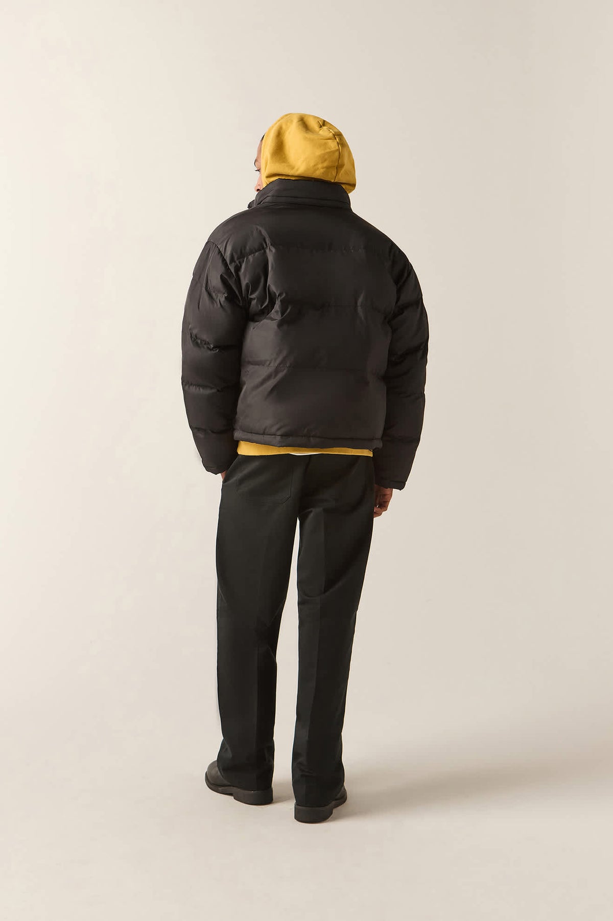 Men's Journey Puffer Jacket in the color Black - Additional Fit image