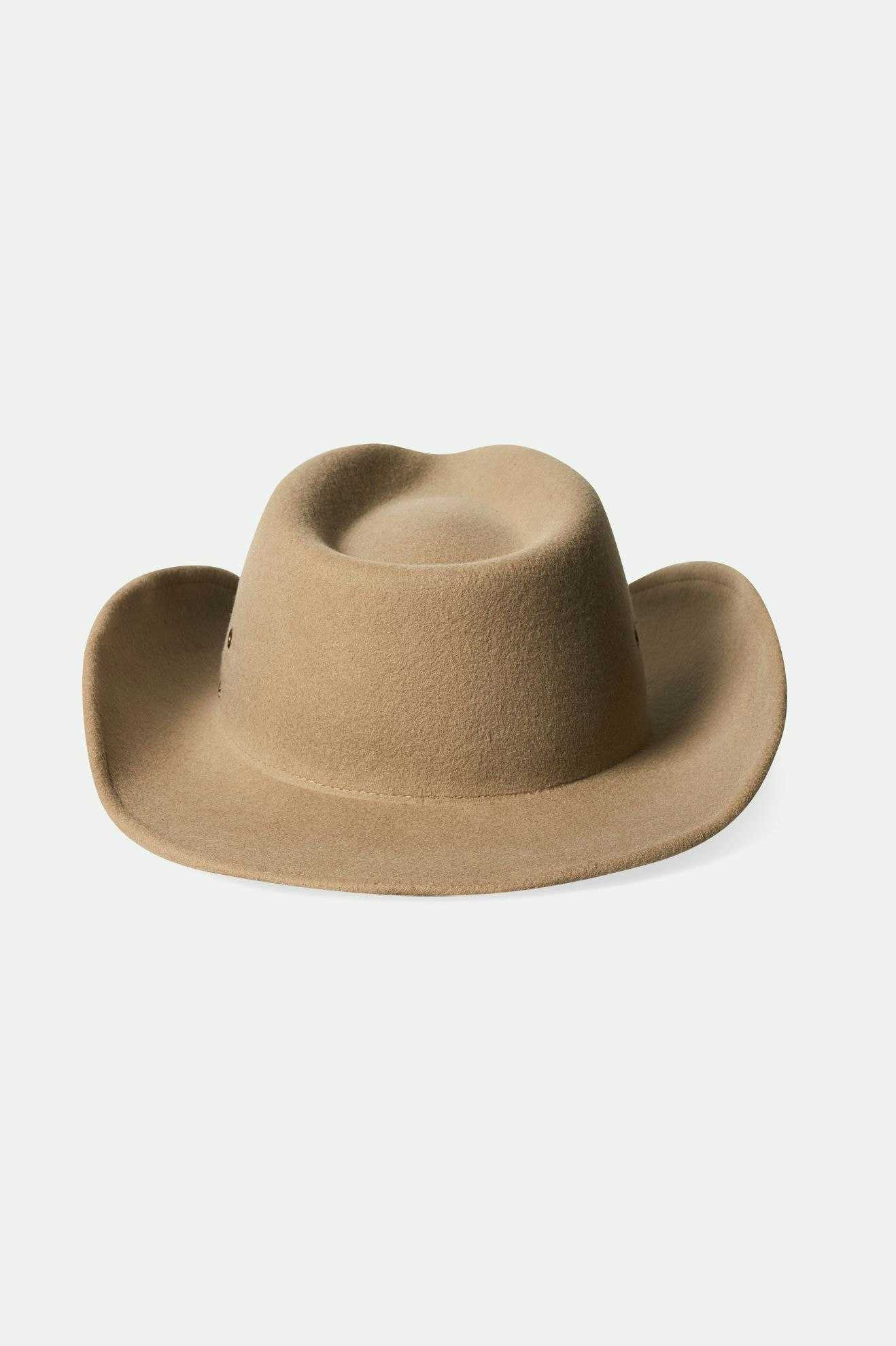 Brixton Unisex Scottsdale Weather Guard Cowboy Hat - Sand | Back