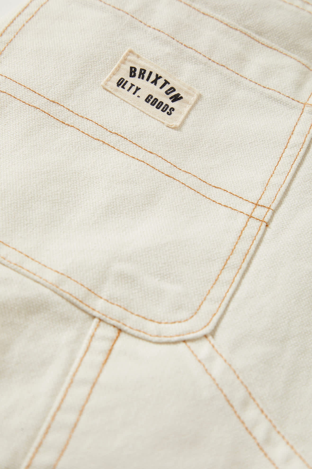 Women's Essex Painter Pant in the color Egret White - Additional Laydown image