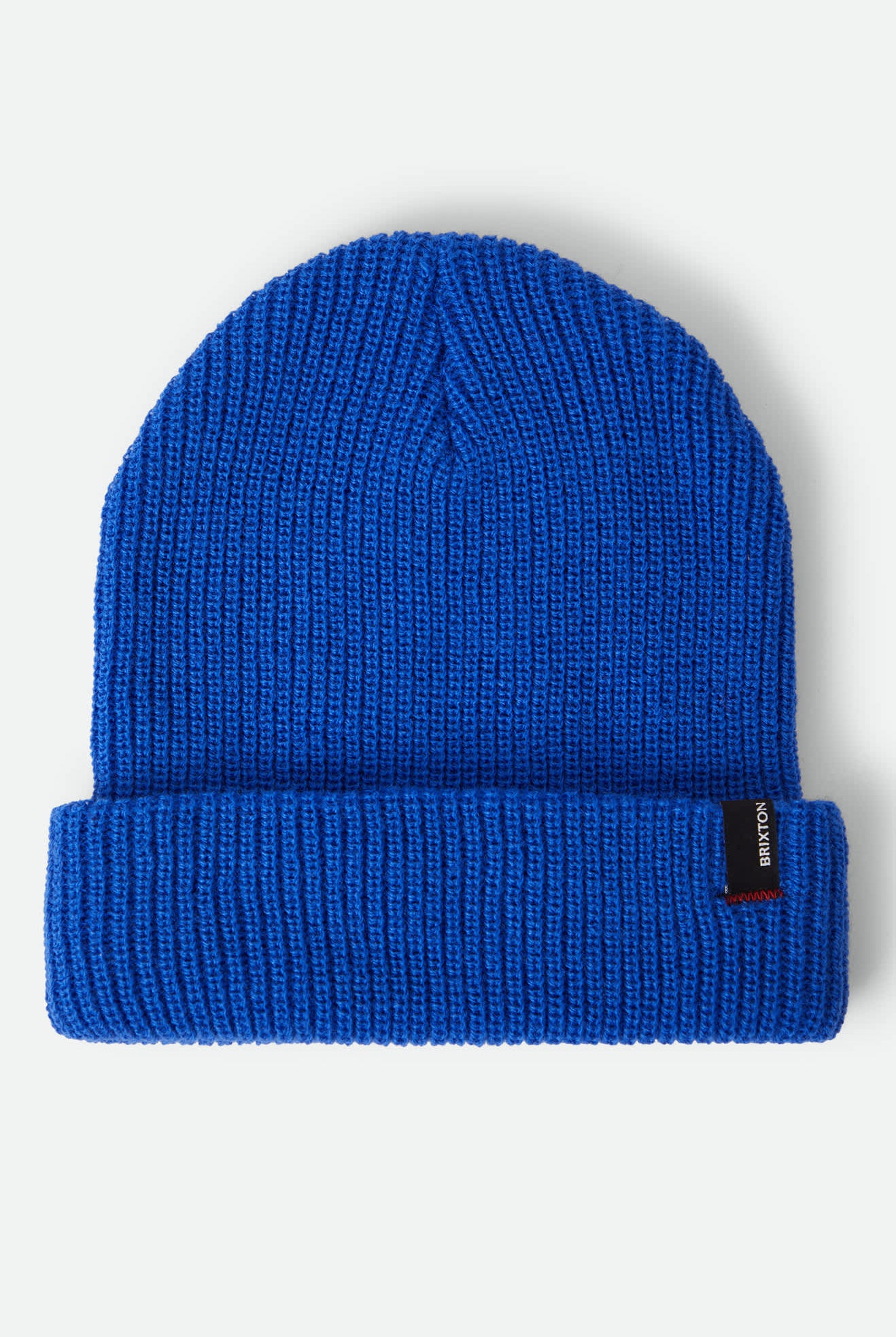 Unisex Heist Beanie in the color Electric Indigo - Front Product Laydown Image