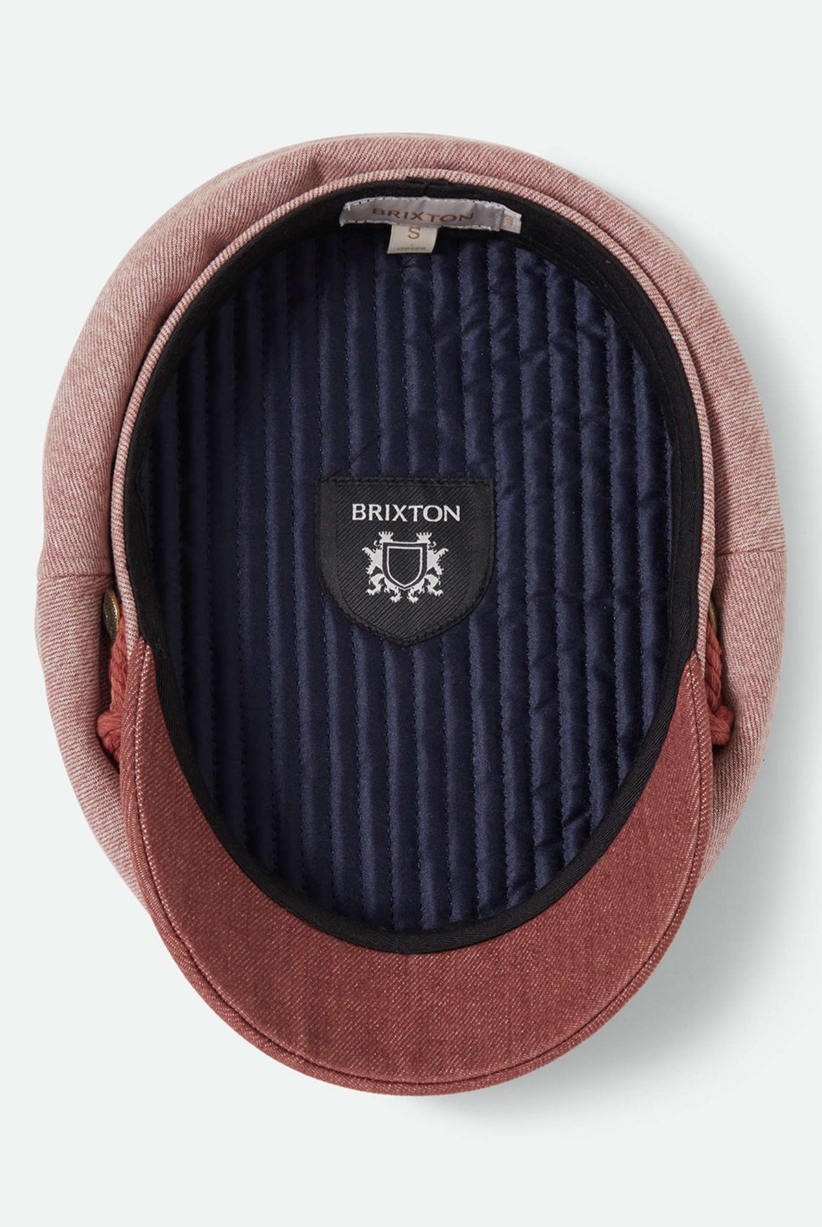 Unisex Fiddler Fisherman Cap in the color Pink Colorblock - Additional Laydown image