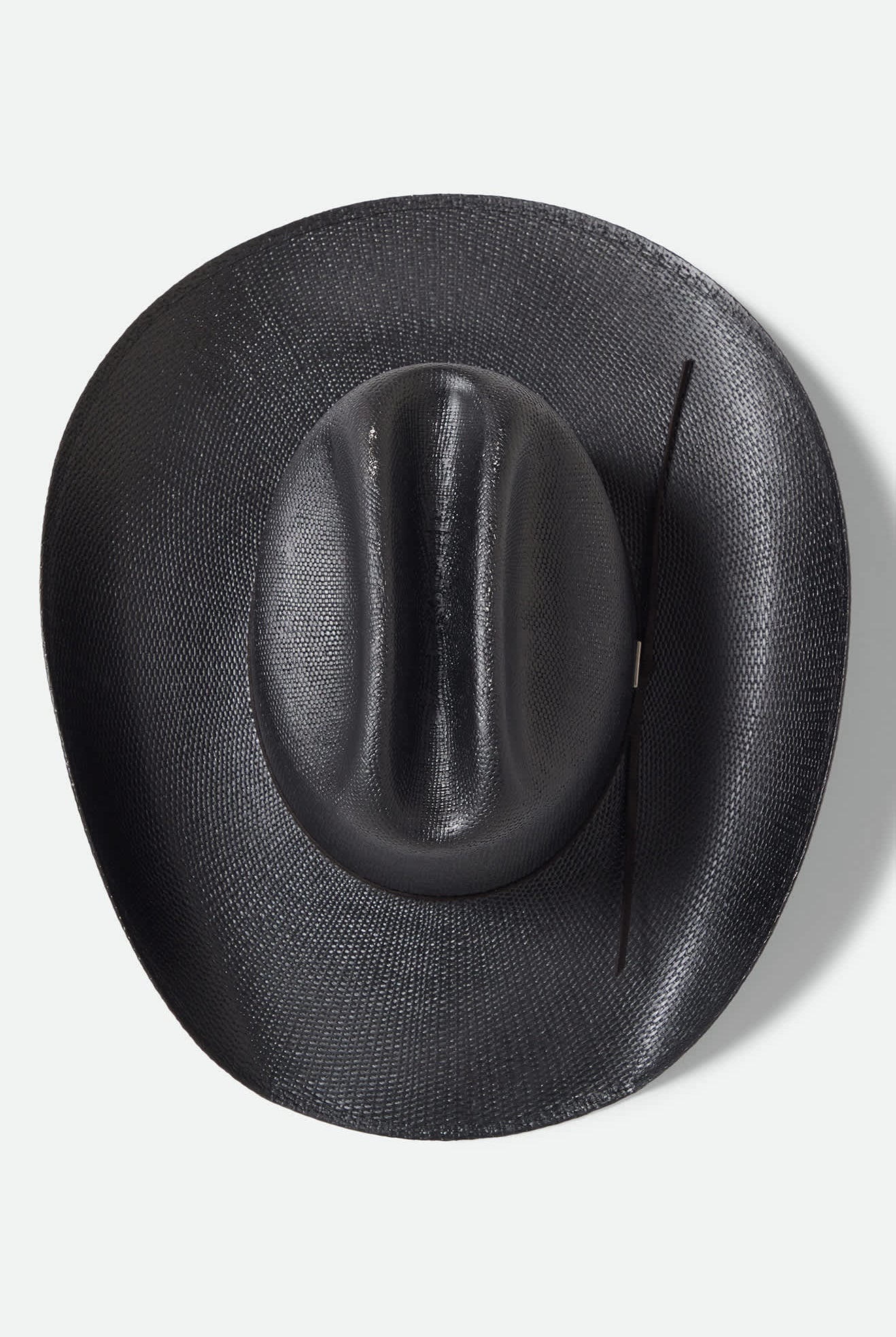 Unisex Laredo Straw Cowboy Hat in the color Black - Additional Laydown image