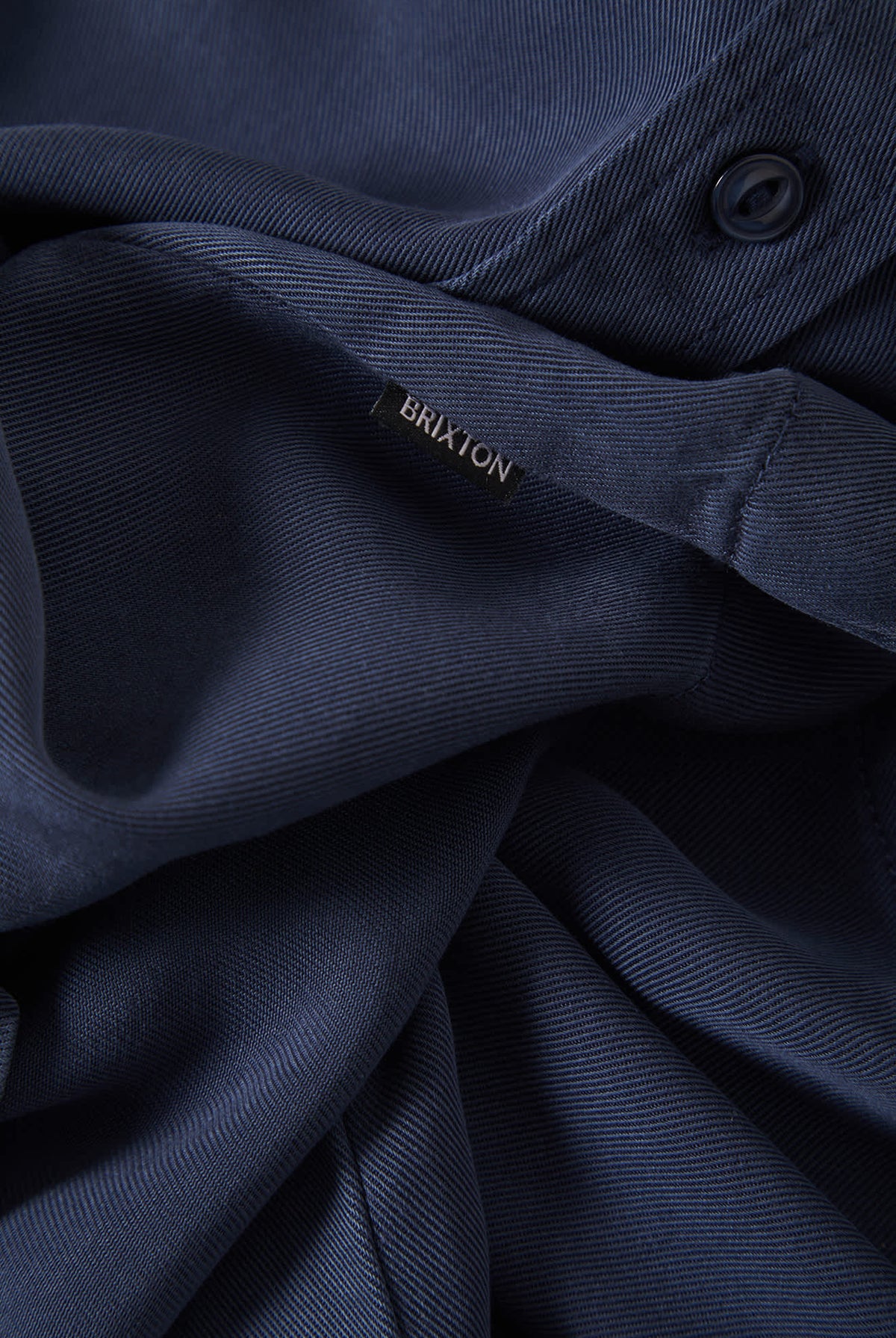 Men's Cooling Comfort Short Sleeve Shirt in the color Midnight Navy - Additional Laydown image