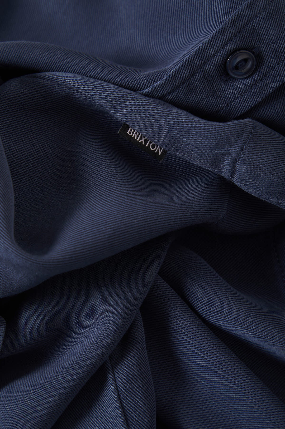 Men's Cooling Comfort Short Sleeve Shirt in the color Midnight Navy - Additional Laydown image