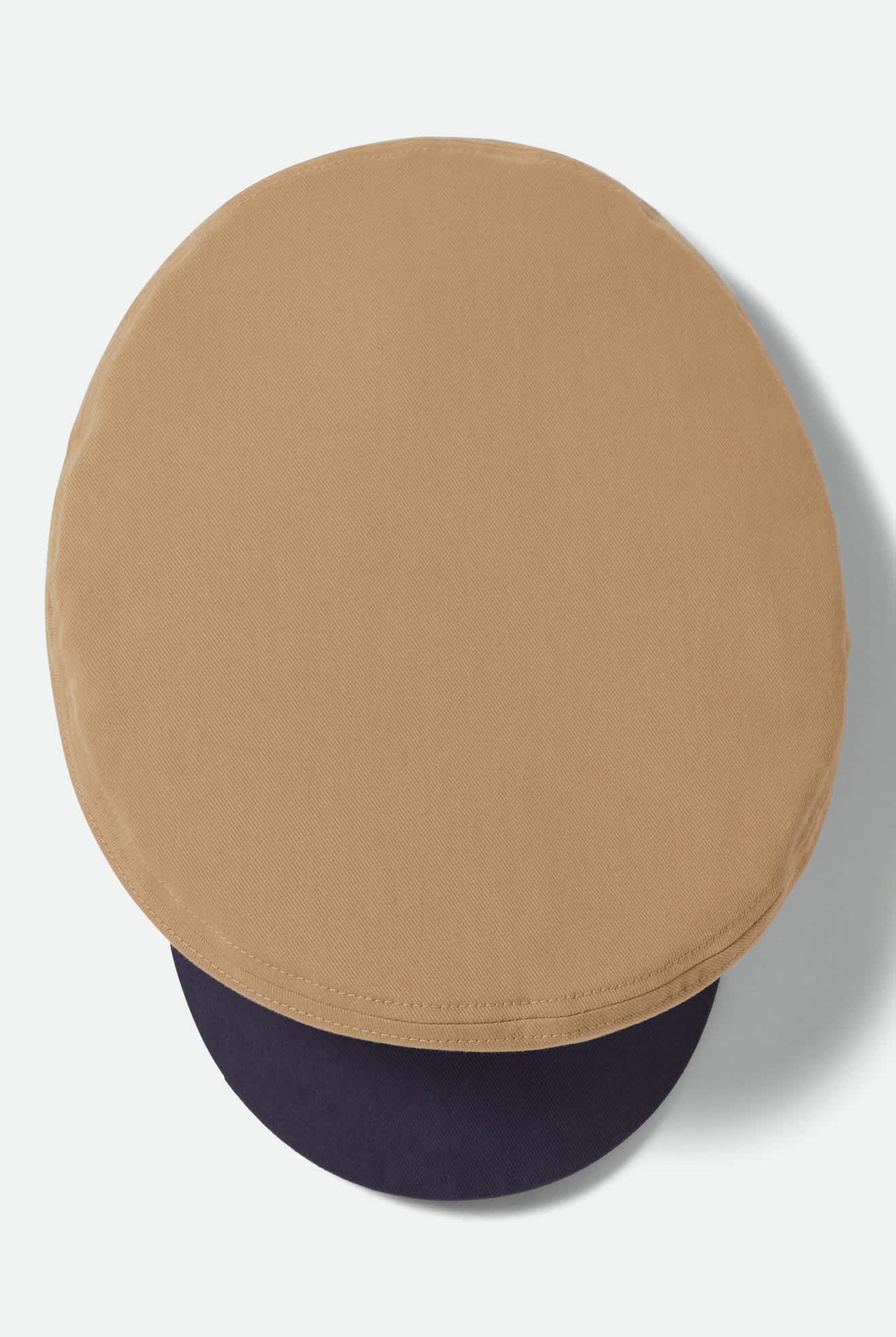 Unisex Fiddler Fisherman Cap in the color Sand/Washed Navy - Additional Laydown image