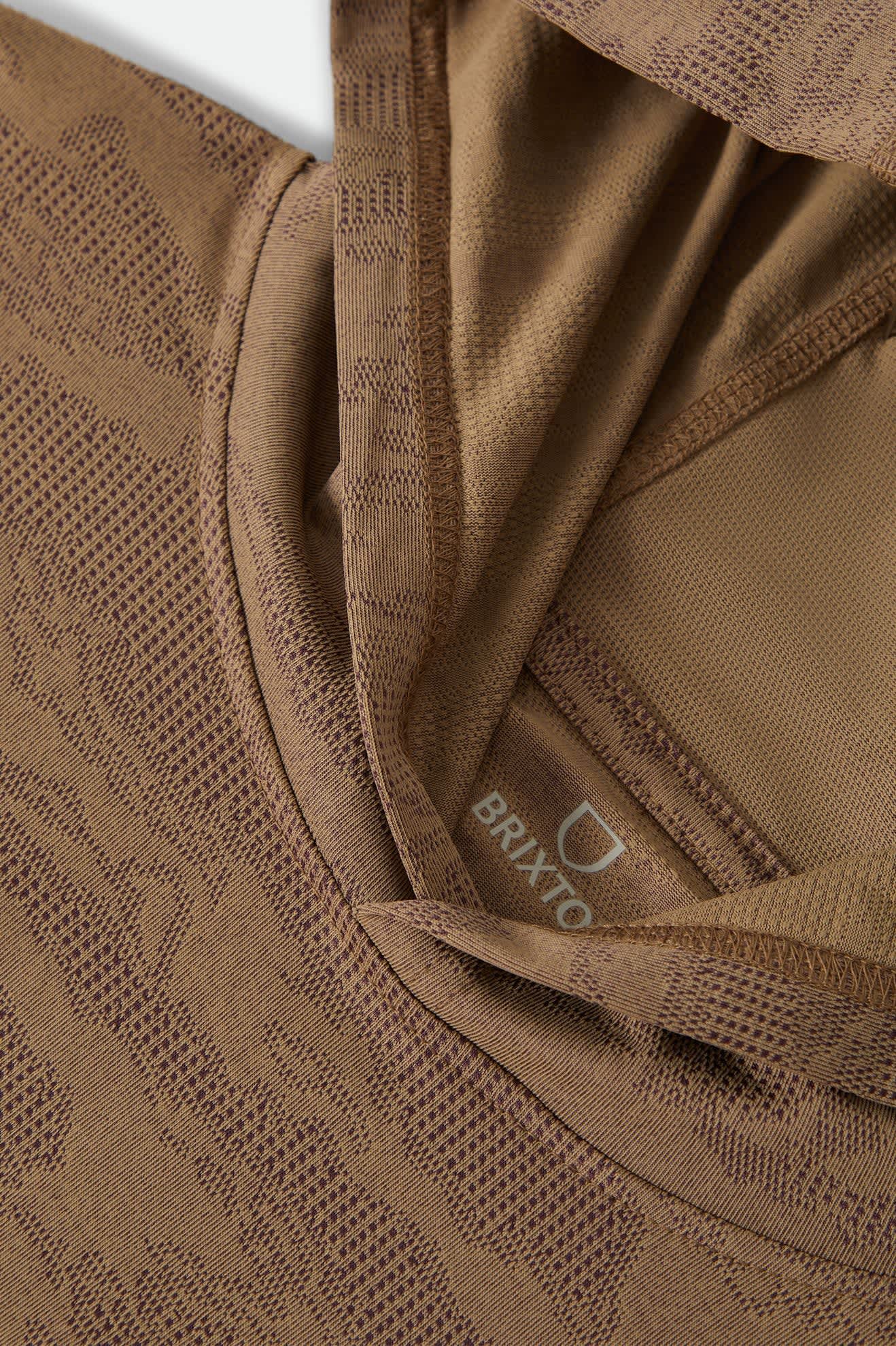 Men's Journey Long Sleeve Sun Hoodie in the color Desert Tiger Camo - Additional Laydown image