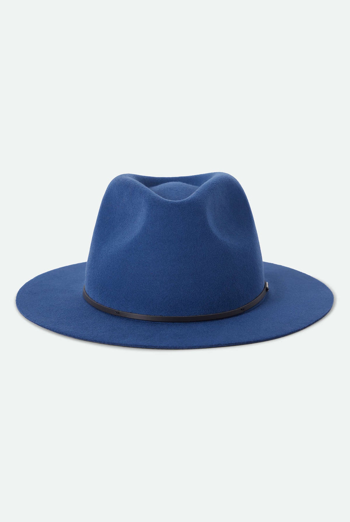 Unisex Wesley Fedora in the color Classic Navy/Black - Additional Laydown image