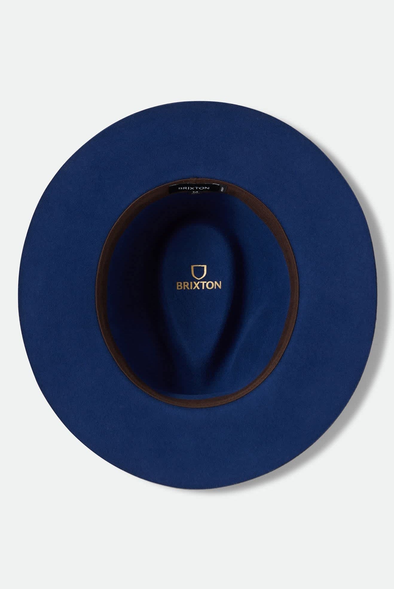Unisex Wesley Fedora in the color Classic Navy - Additional Laydown image