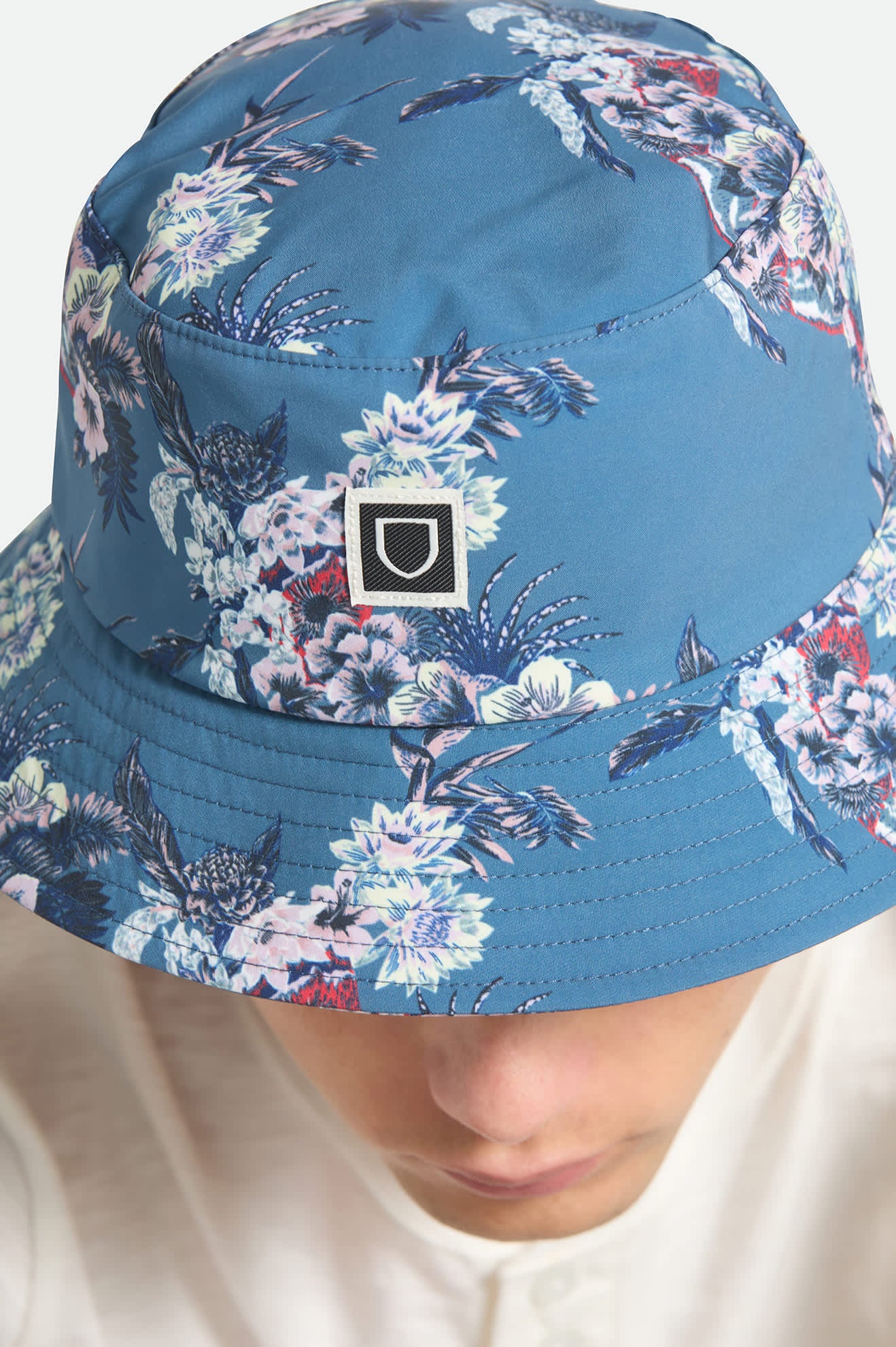 Unisex Eldon Water Packable Bucket Hat in the color Midnight Blue - Additional Fit image