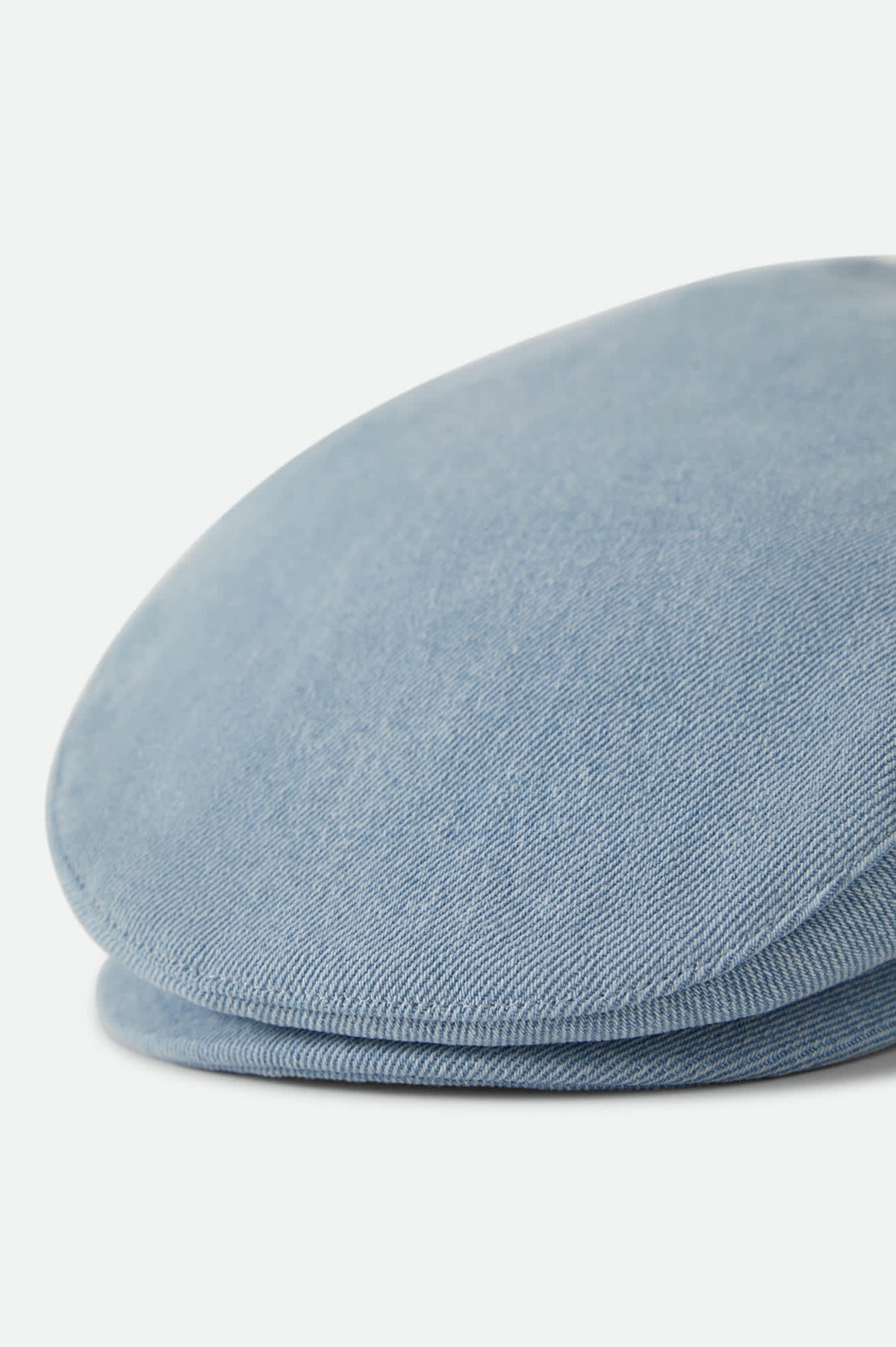 Unisex Hooligan Flat Cap in the color Light Indigo Wash - Additional Laydown image
