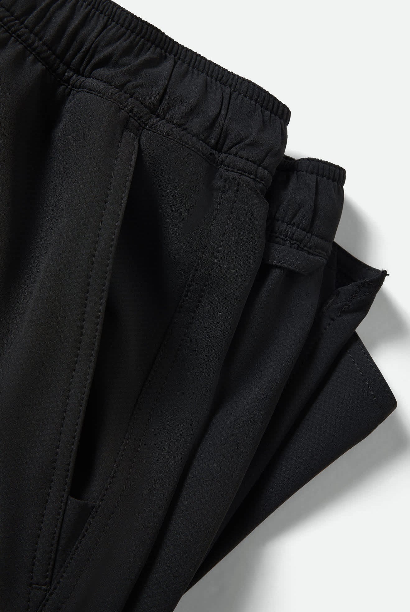 Men's Journey Active Short in the color Black - Additional Laydown image