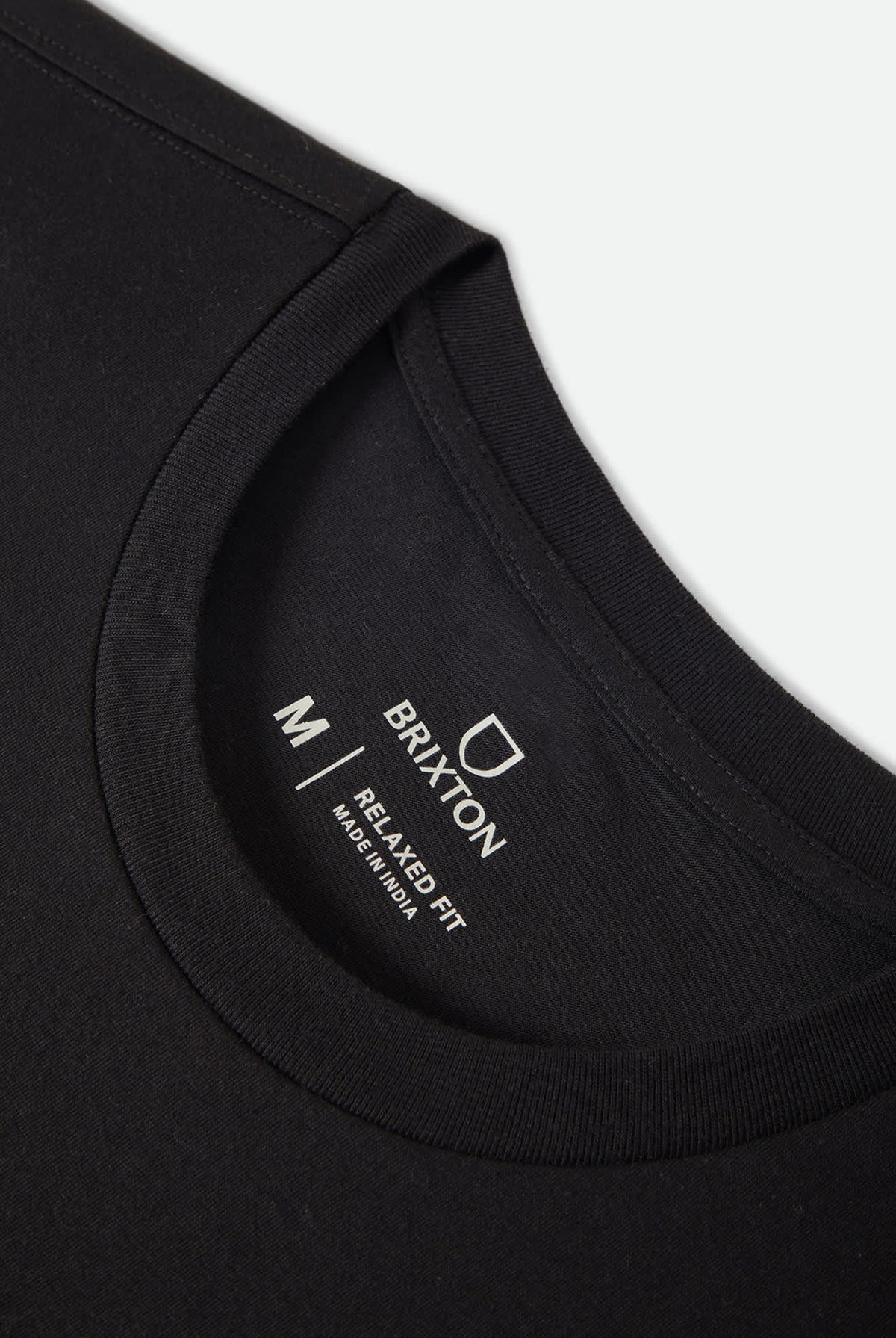 Men's Wolcott Worn In Boxy Muscle Tank in the color Black - Additional Laydown image