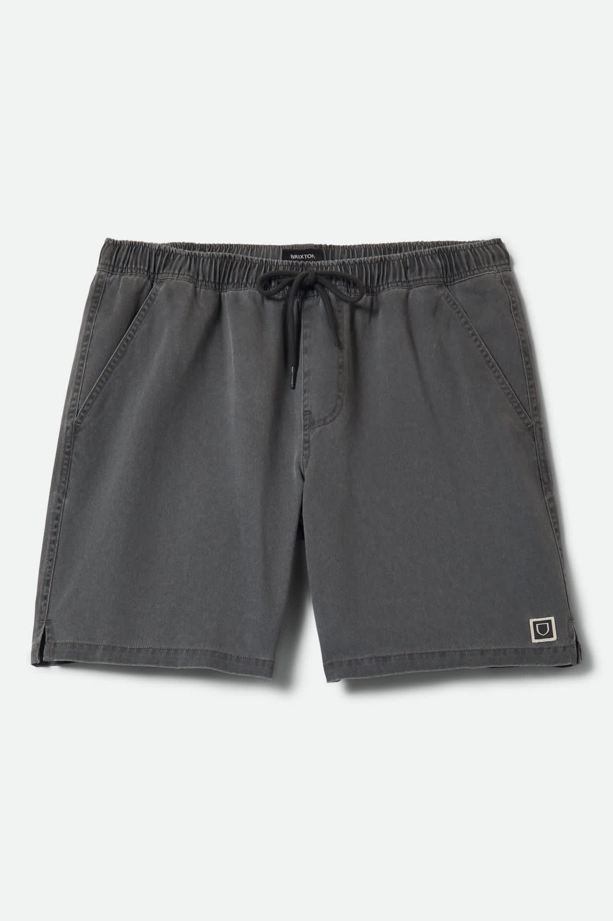 Men's Everyday Vintage Wash Short in the color Vintage Black - Front Product View