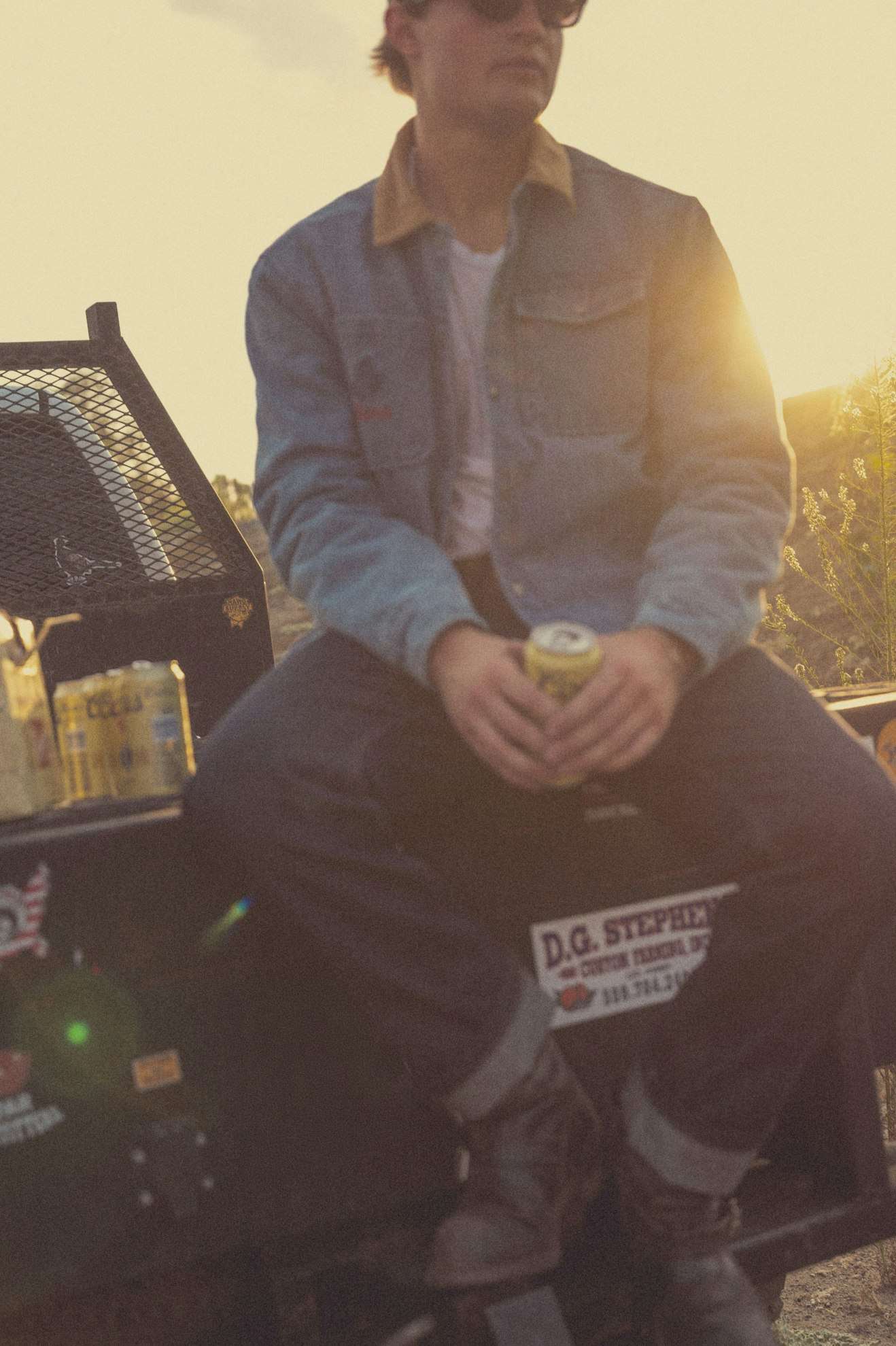 Men's Lifestyle 2 | Coors Colt Durham Jacket - Washed Denim