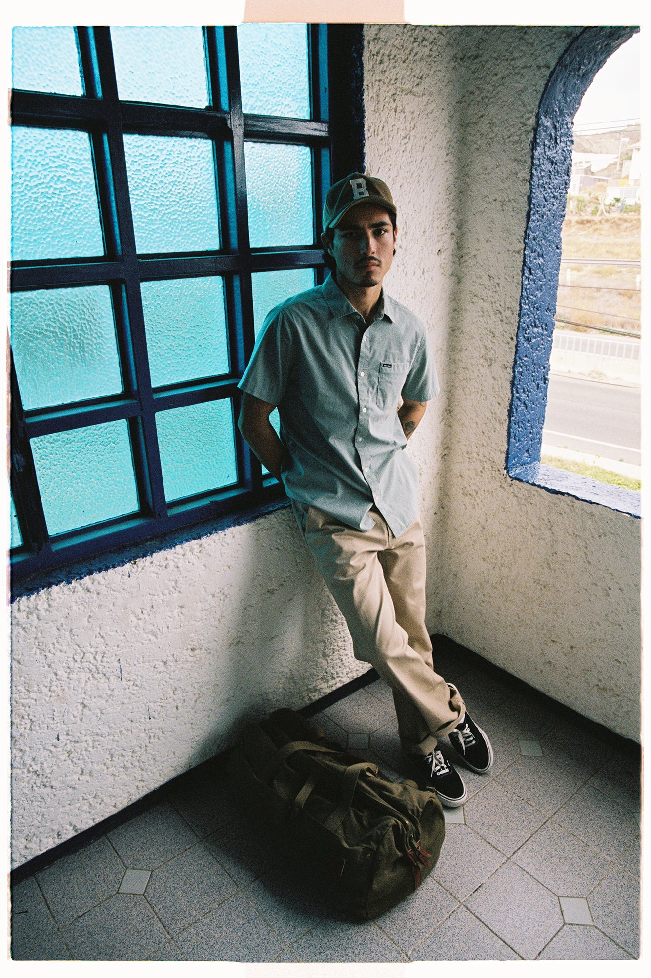 Men's Fit, Extra Shot | Charter Sol Wash S/S Woven Shirt - Chinois Green Sol Wash