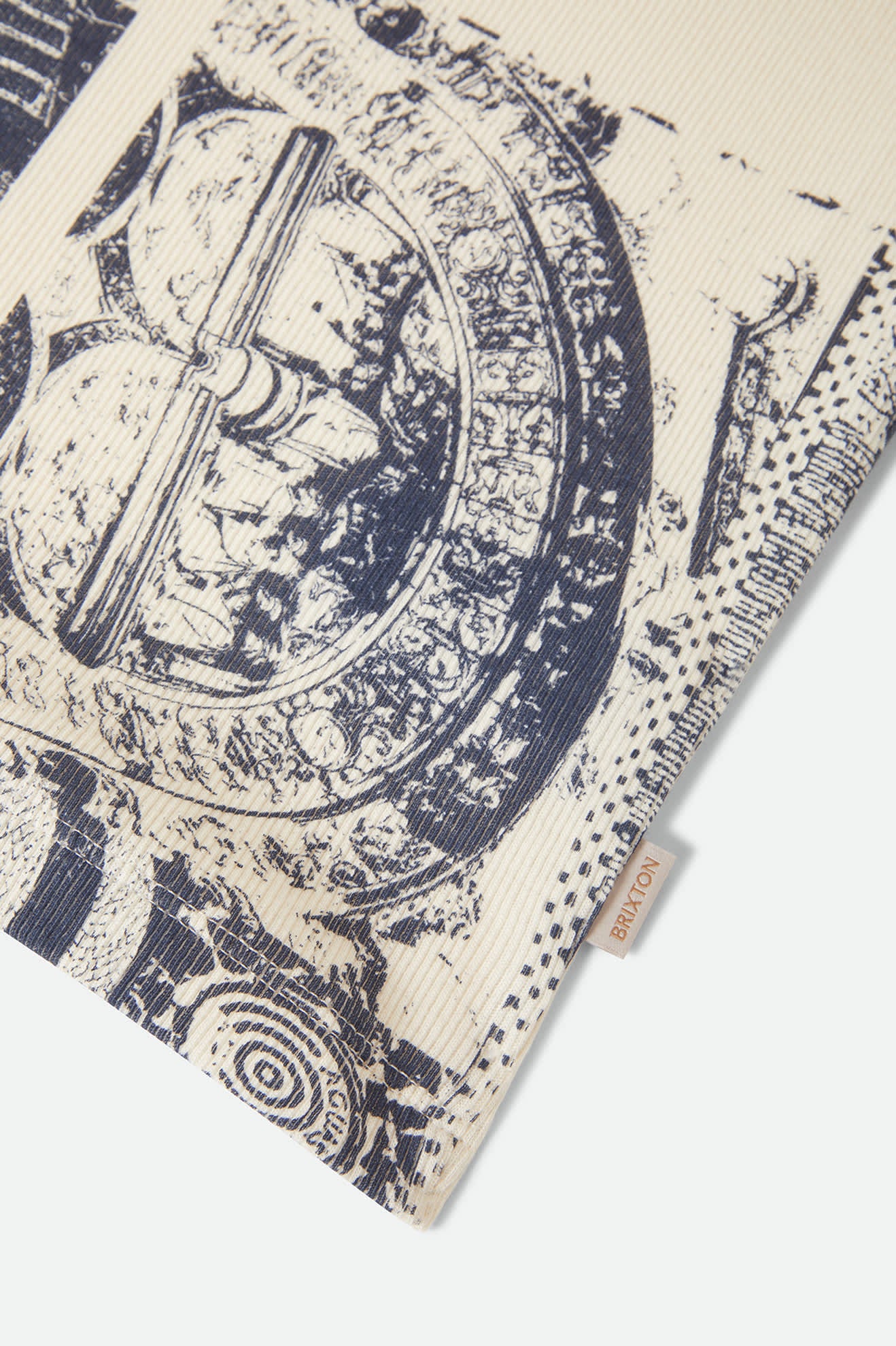 Women's Collage A-Tank in the color Off White - Additional Laydown image