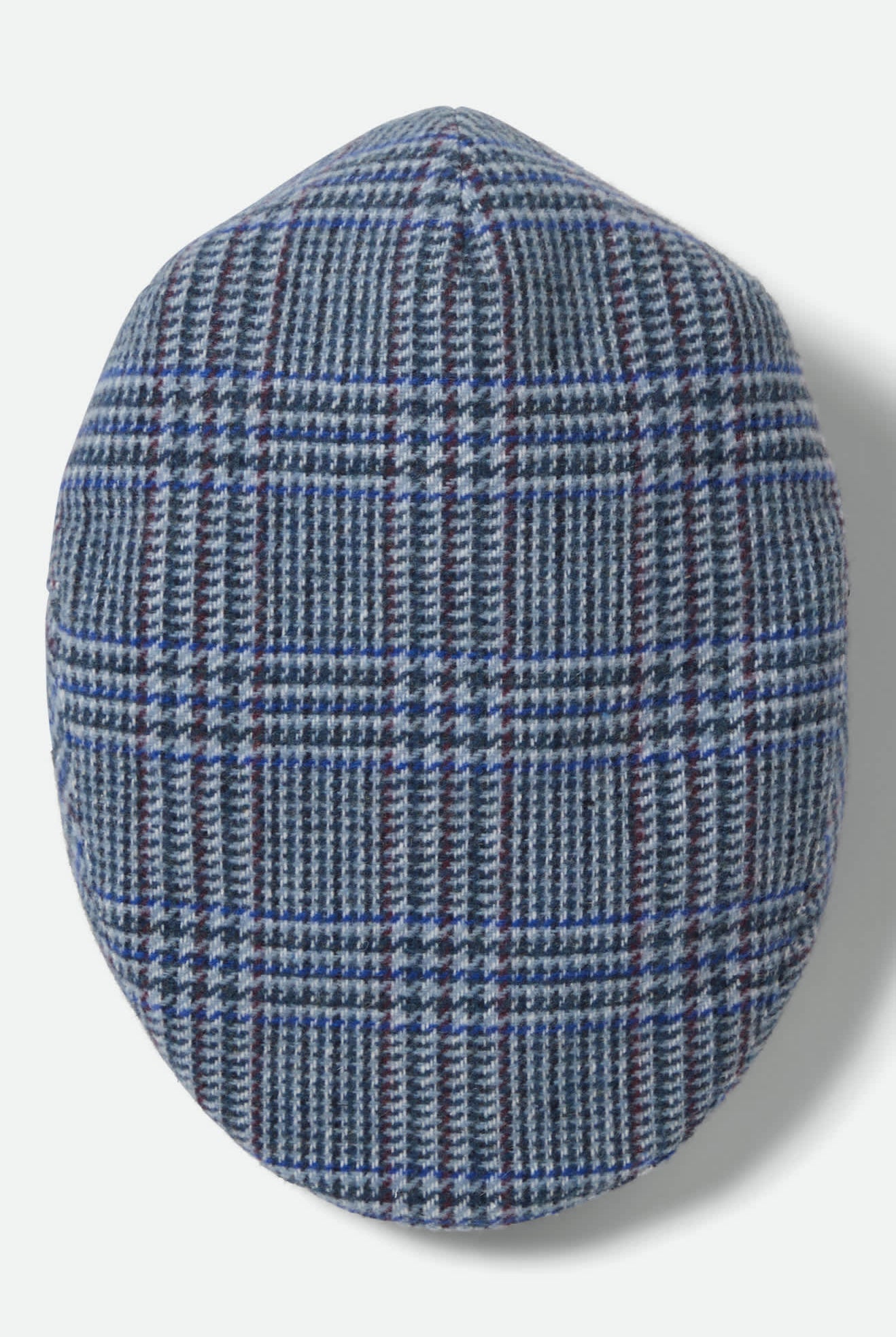Unisex Hooligan Flat Cap in the color Celadon Green/Royal Plaid - Additional Laydown image