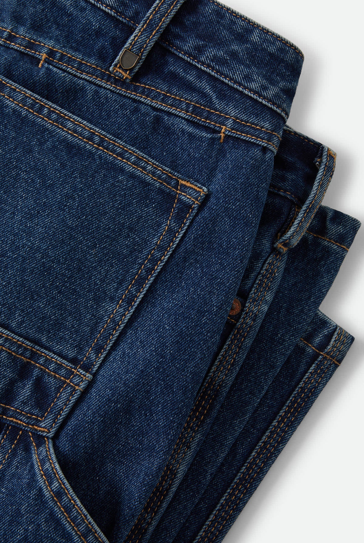 Men's Builders Carpenter Pant in the color Dark Denim - Additional Laydown image