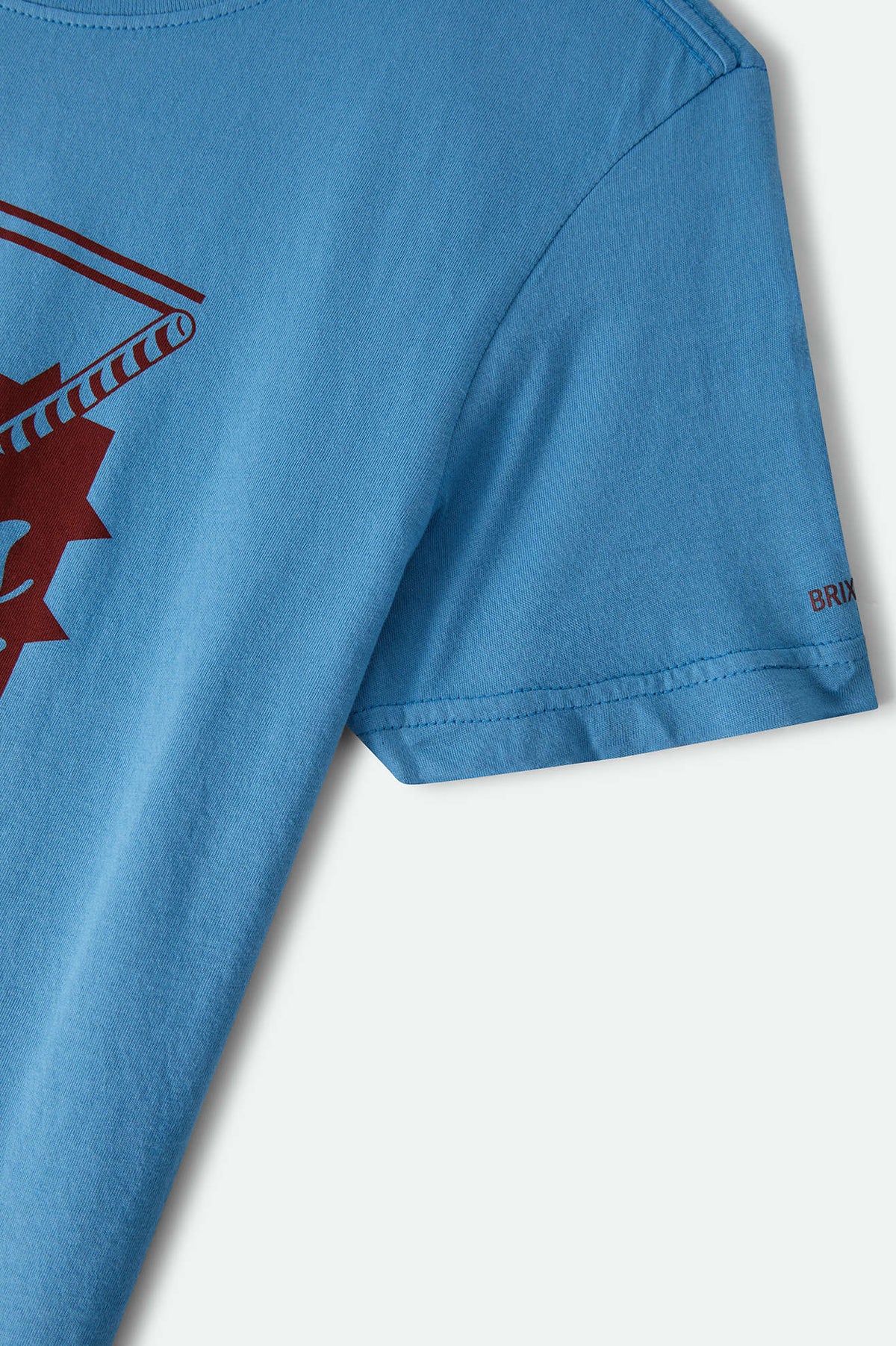 Women's Ice Cold Slim Crew T-Shirt in the color Electric Indigo - Additional Laydown image
