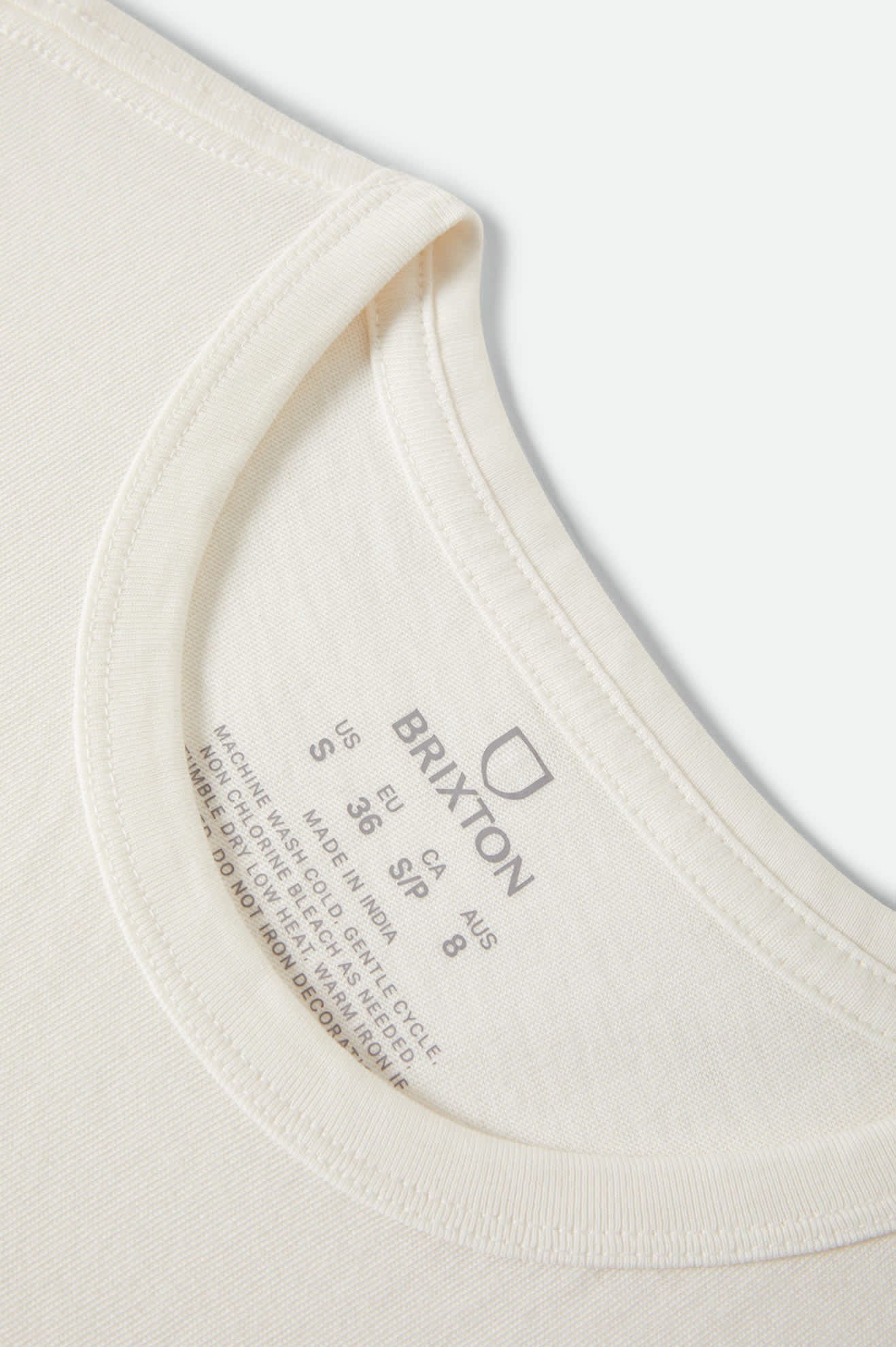 Women's Out For A Good Time Muscle Tank in the color Off White - Additional Laydown image