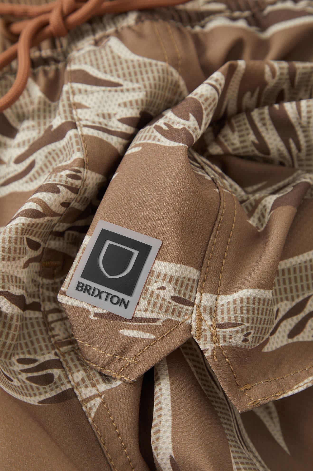 Men's Journey Active Short in the color Desert Tiger Camo - Additional Laydown image